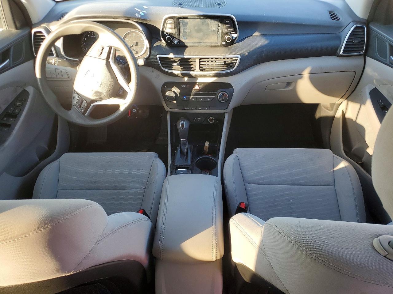 2020 Hyundai Tucson Se White vin: KM8J23A45LU093852
