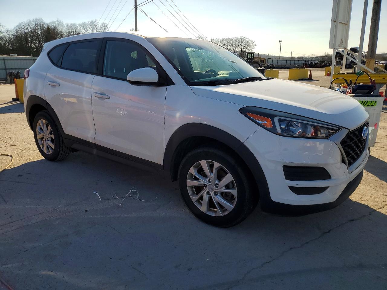 2020 Hyundai Tucson Se White vin: KM8J23A45LU093852