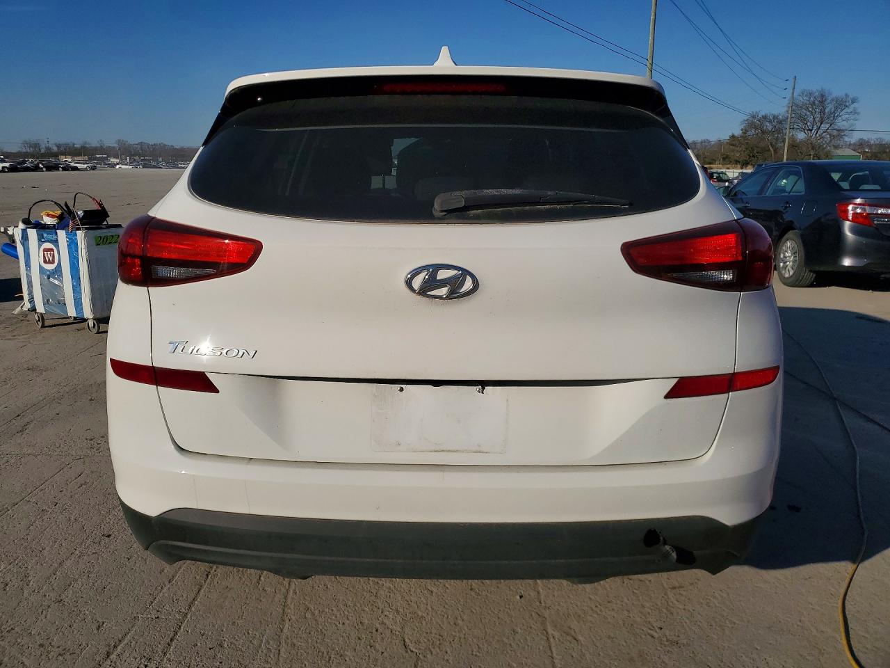 2020 Hyundai Tucson Se White vin: KM8J23A45LU093852