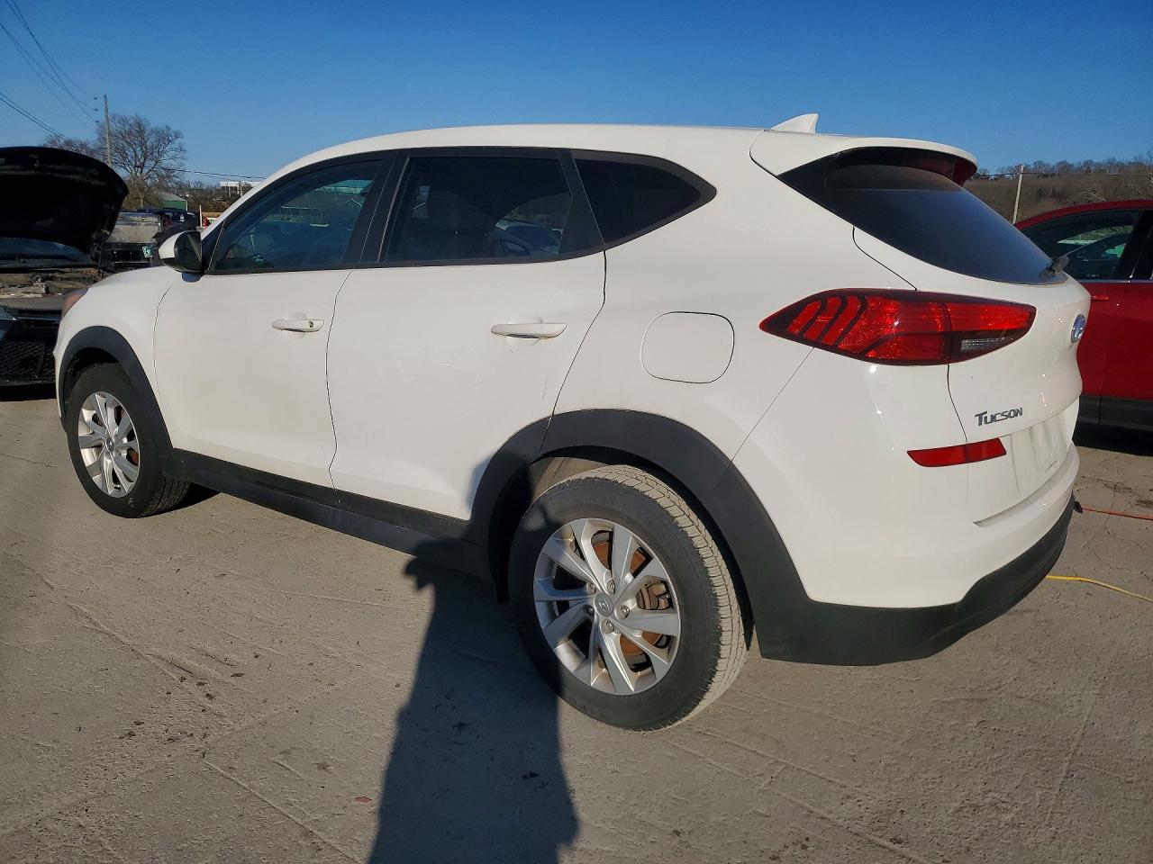 2020 Hyundai Tucson Se White vin: KM8J23A45LU093852
