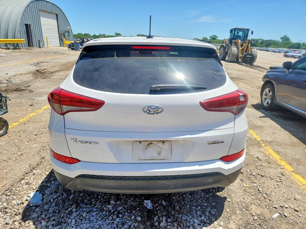 2016 Hyundai Tucson Se White vin: KM8J23A46GU024786