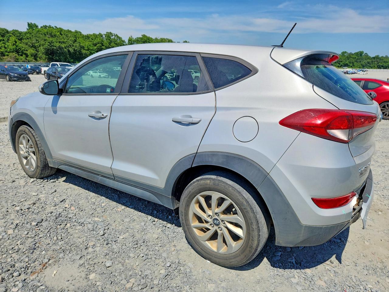 2016 Hyundai Tucson Se Silver vin: KM8J23A46GU242386
