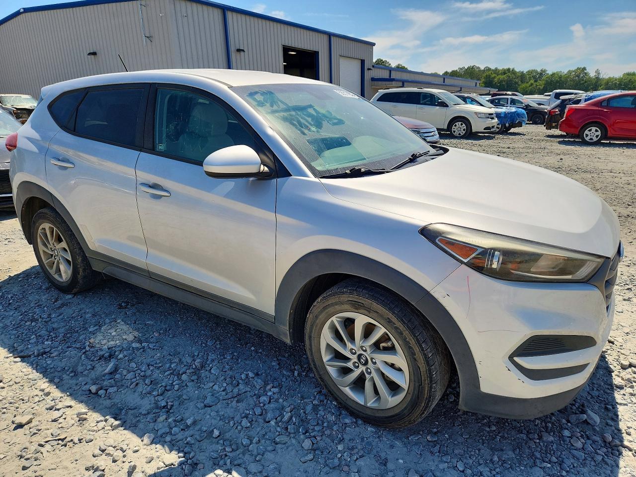 2016 Hyundai Tucson Se Silver vin: KM8J23A46GU242386