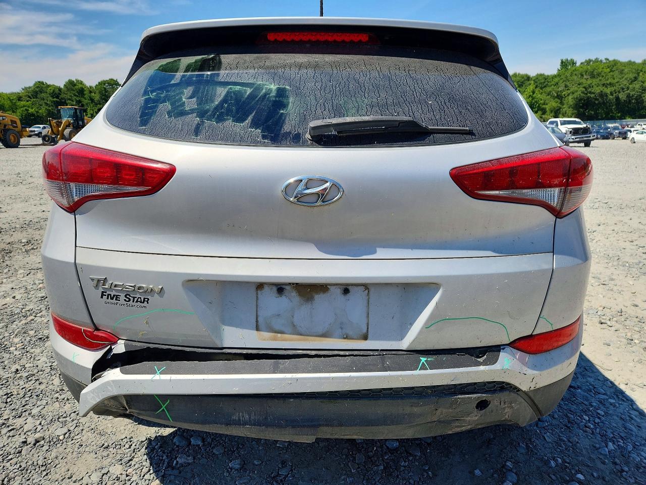 2016 Hyundai Tucson Se Silver vin: KM8J23A46GU242386