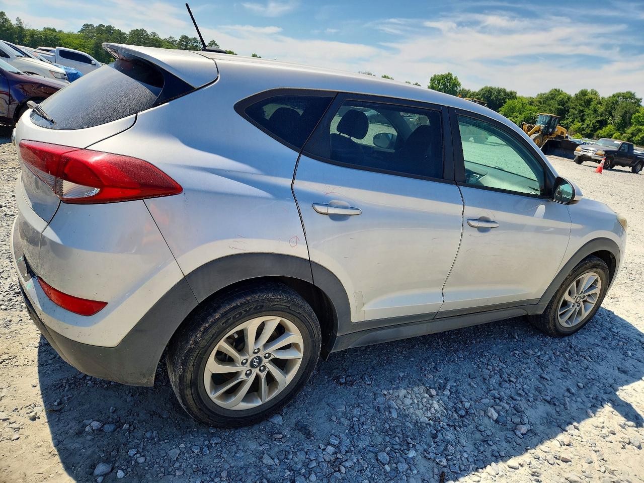 2016 Hyundai Tucson Se Silver vin: KM8J23A46GU242386