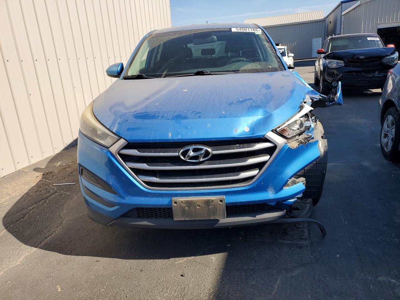 2017 Hyundai Tucson Se Blue vin: KM8J23A46HU537313