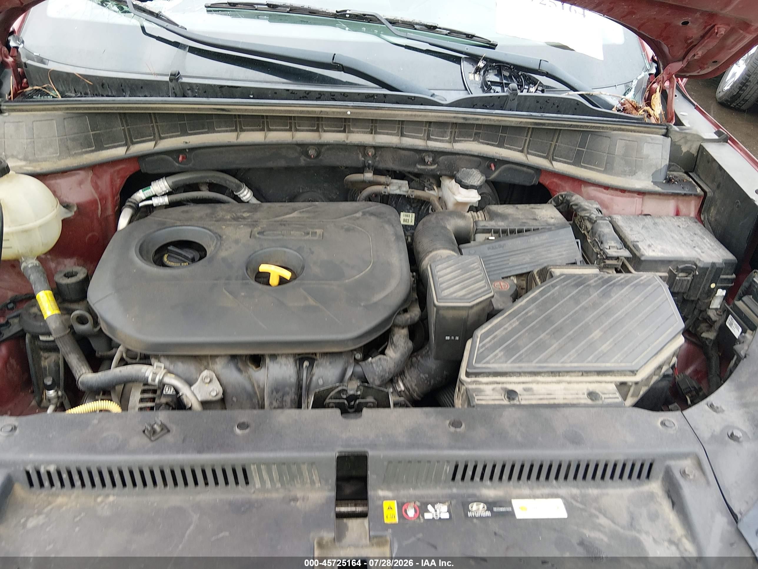 2019 Hyundai Tucson Se Red vin: KM8J23A46KU908798