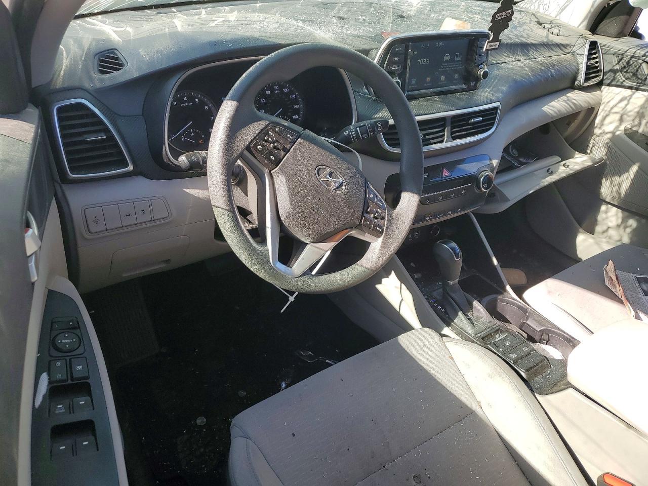 2021 Hyundai Tucson Se White vin: KM8J23A46MU293494