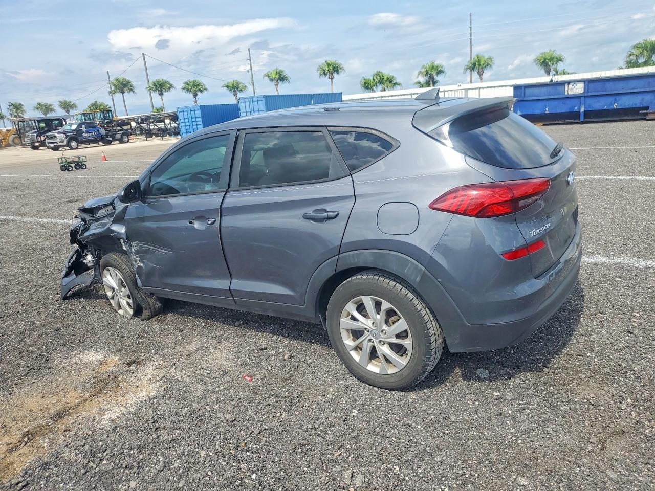 2019 Hyundai Tucson Se Gray vin: KM8J23A47KU897326