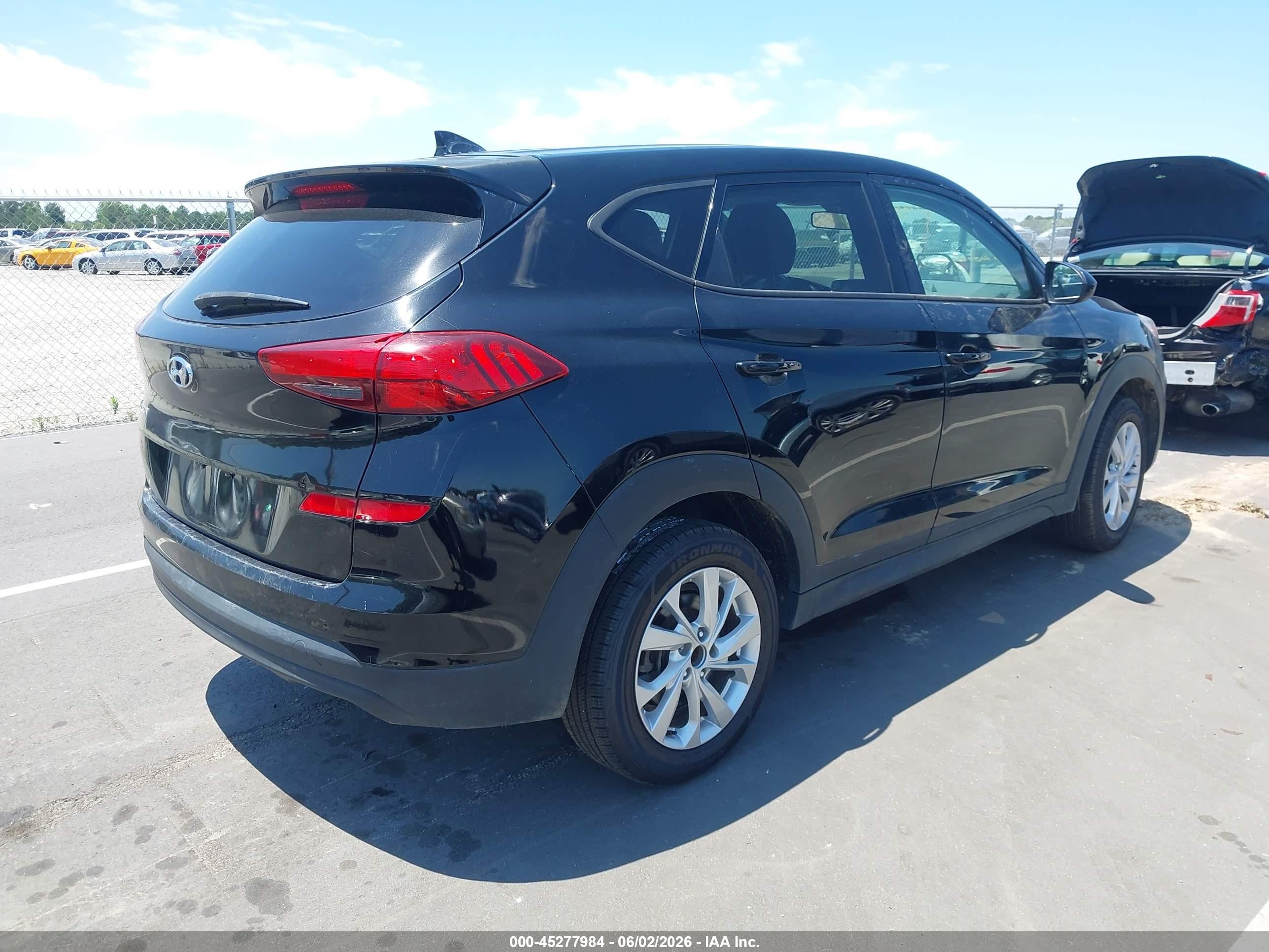 2019 Hyundai Tucson Se Black vin: KM8J23A47KU915775
