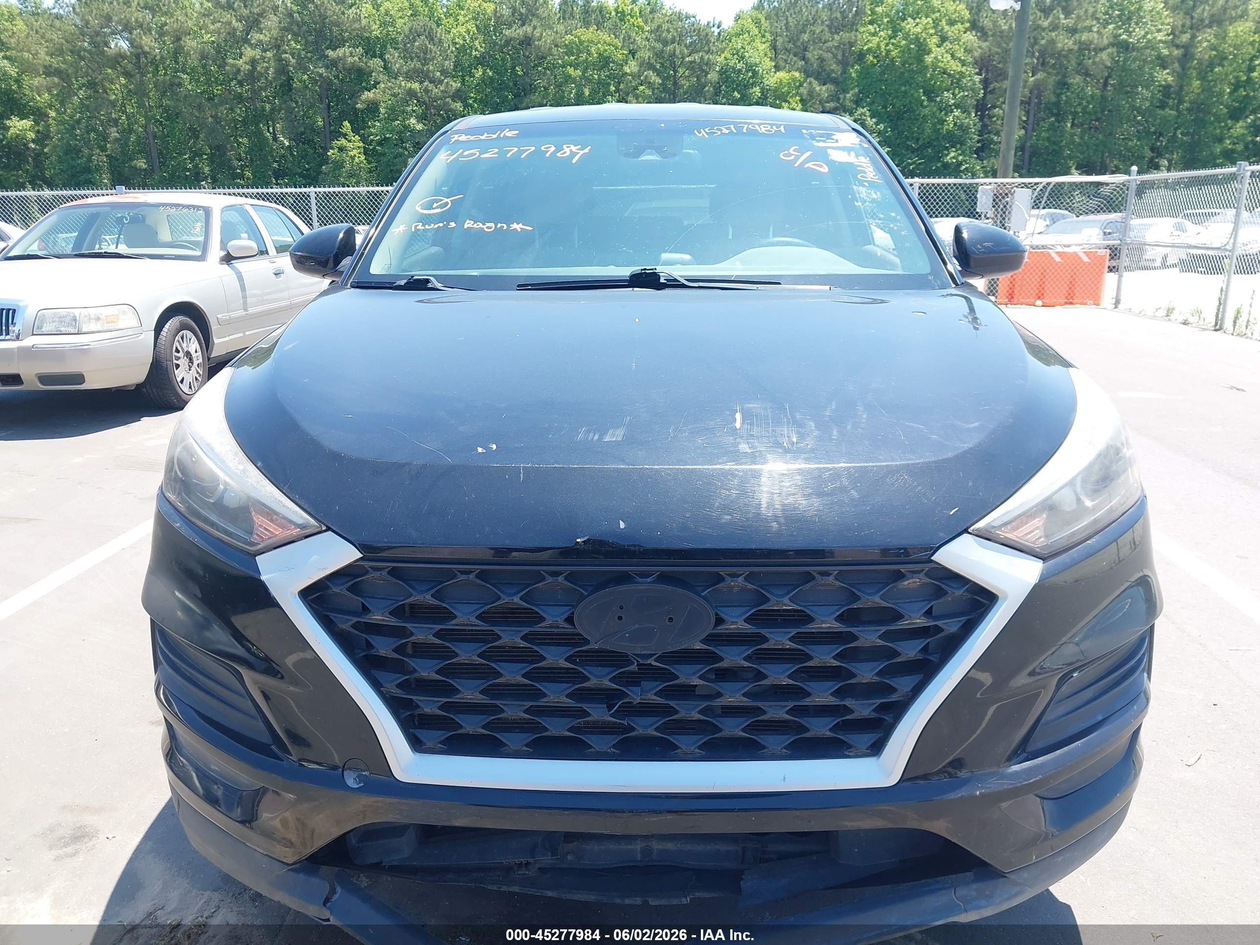 2019 Hyundai Tucson Se Black vin: KM8J23A47KU915775