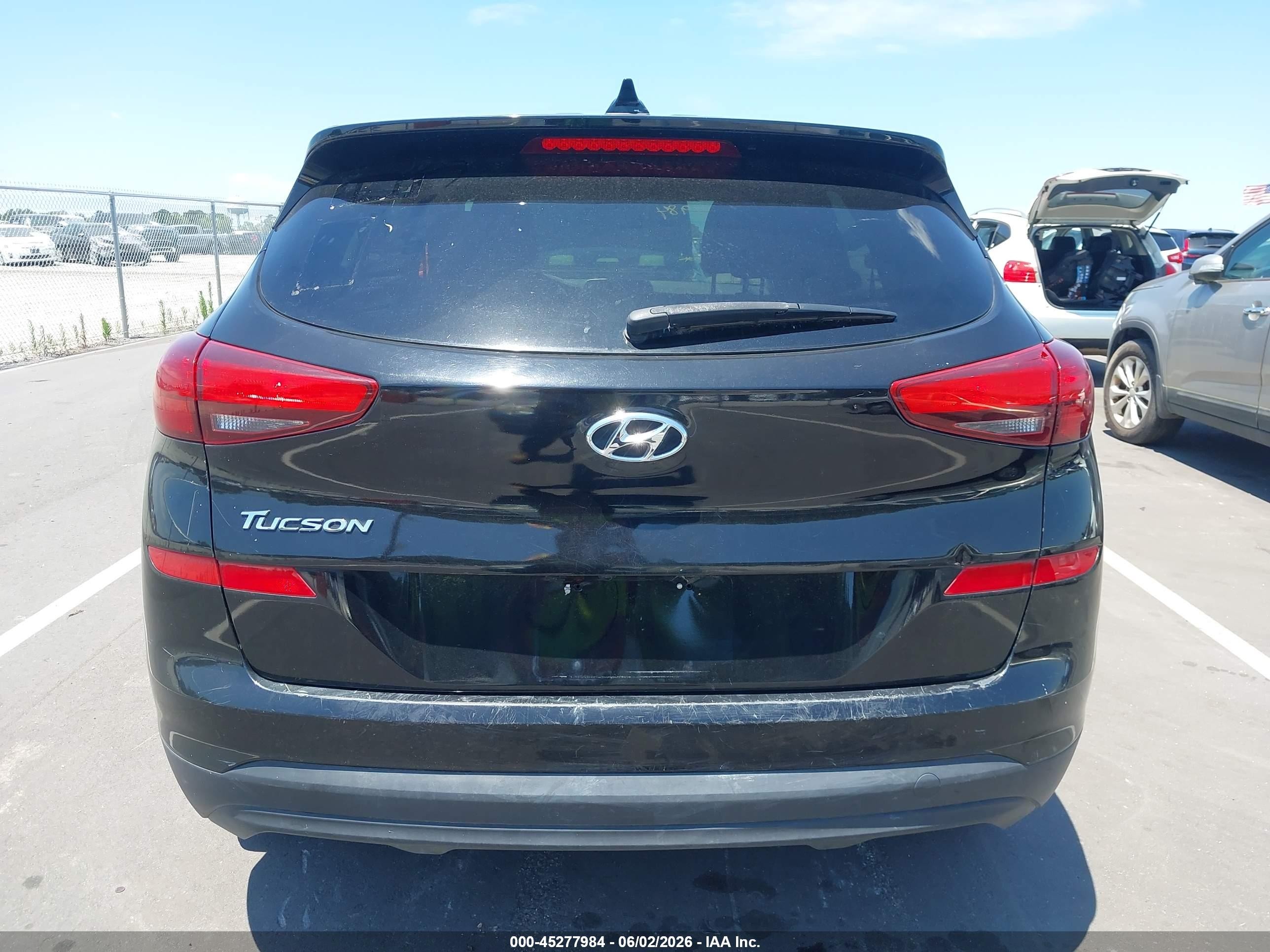 2019 Hyundai Tucson Se Black vin: KM8J23A47KU915775