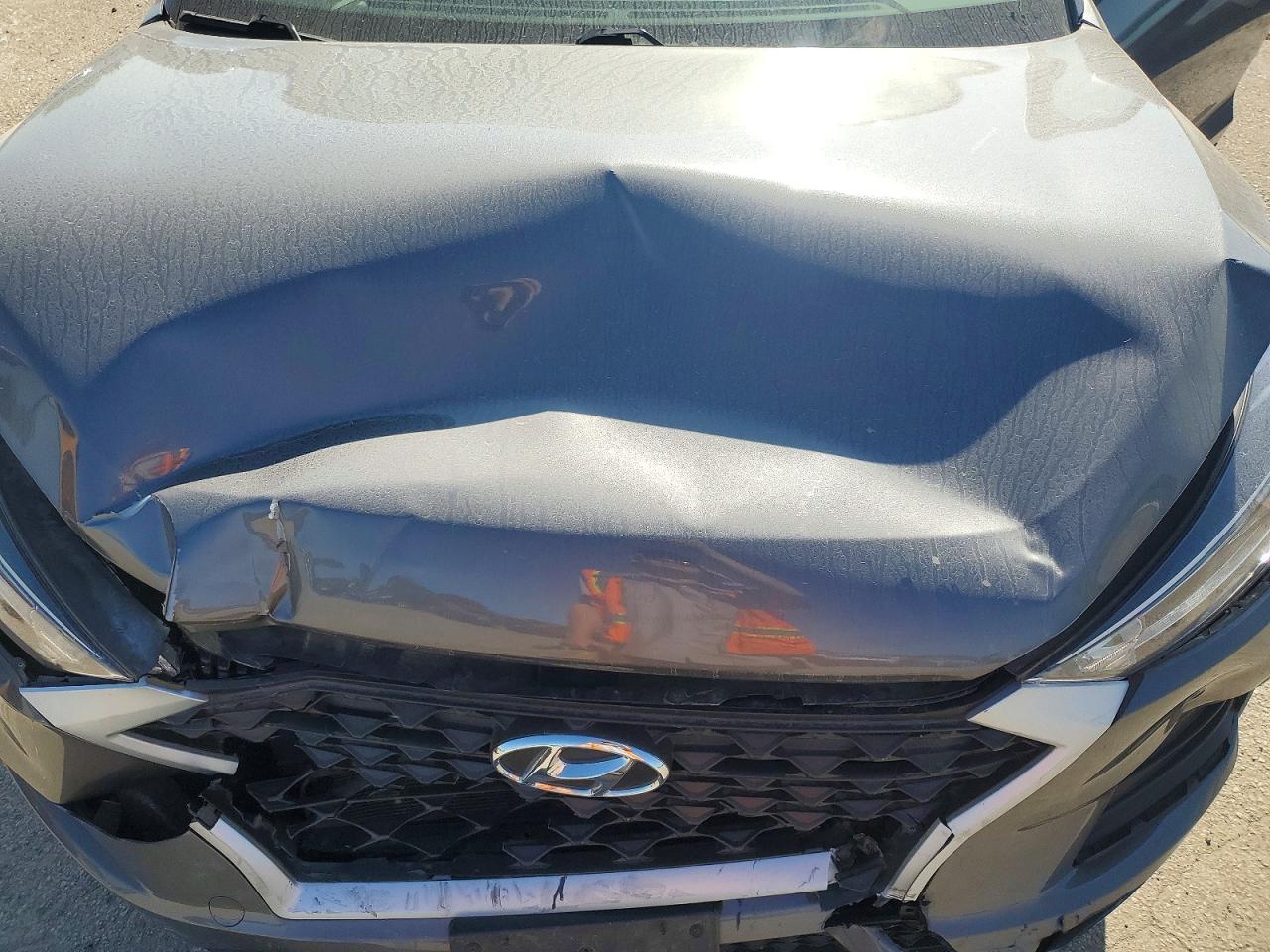 2021 Hyundai Tucson Se Серый vin: KM8J23A47MU321366