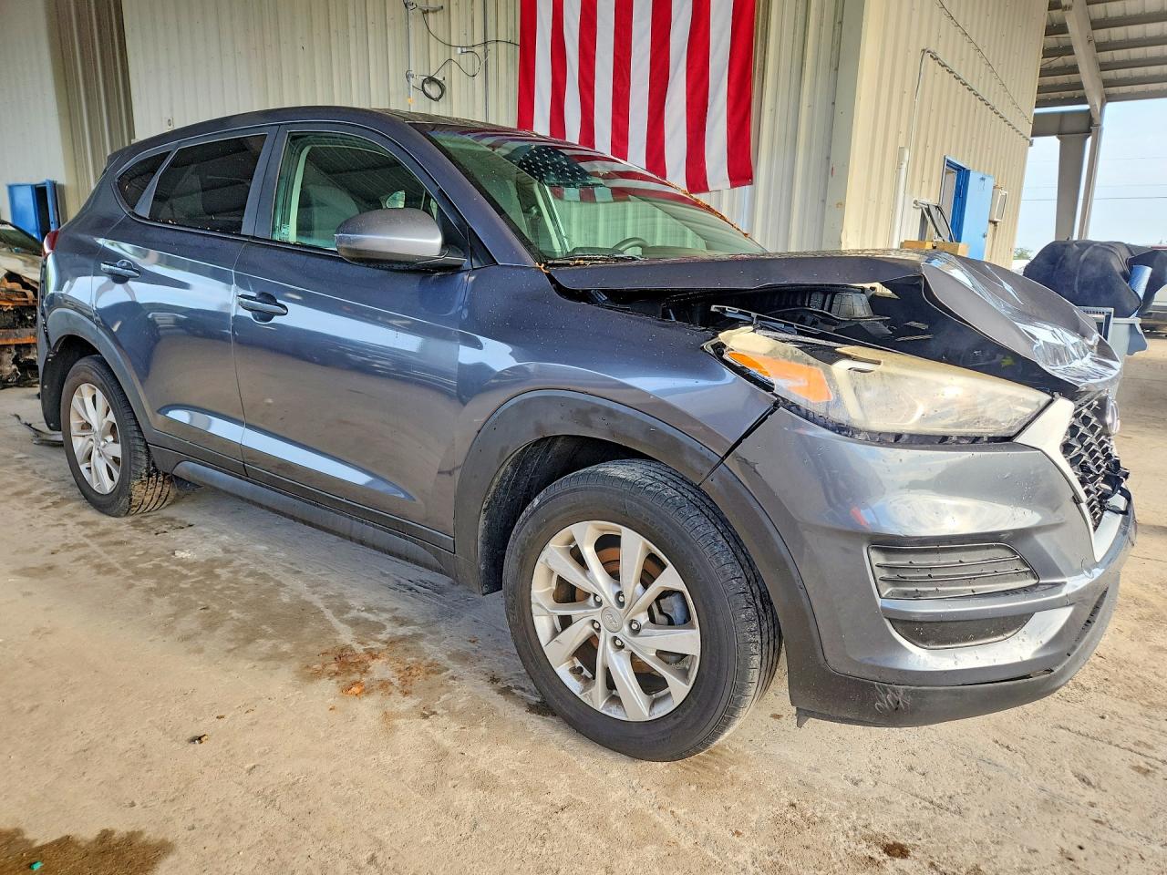 2019 Hyundai Tucson Se Silver vin: KM8J23A48KU909984