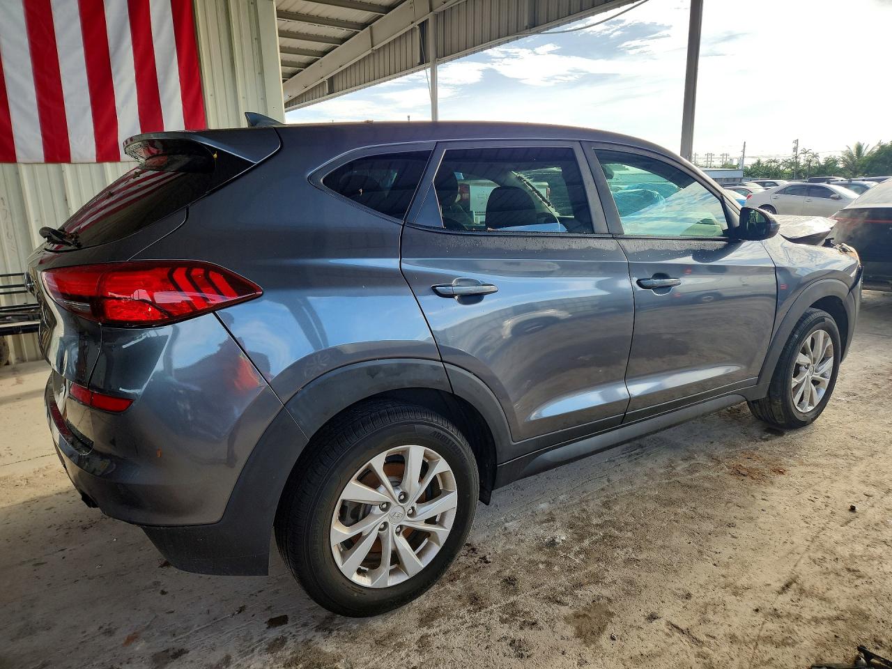 2019 Hyundai Tucson Se Silver vin: KM8J23A48KU909984