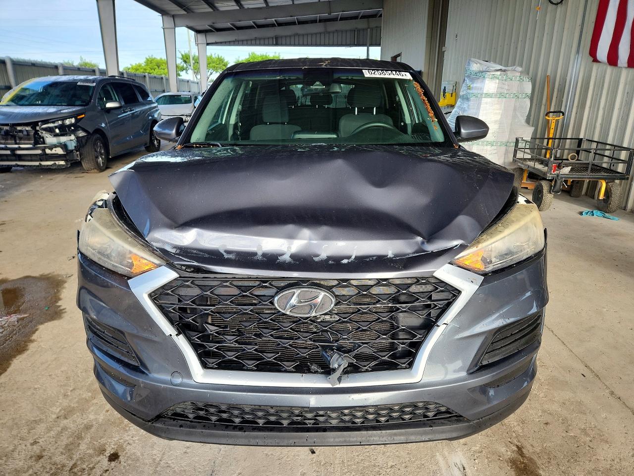 2019 Hyundai Tucson Se Silver vin: KM8J23A48KU909984