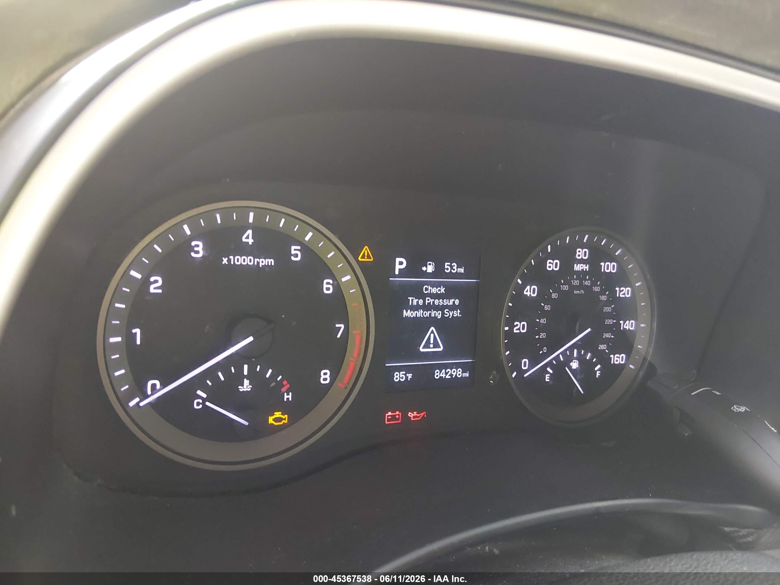 2019 Hyundai Tucson Se Красный vin: KM8J23A49KU845972