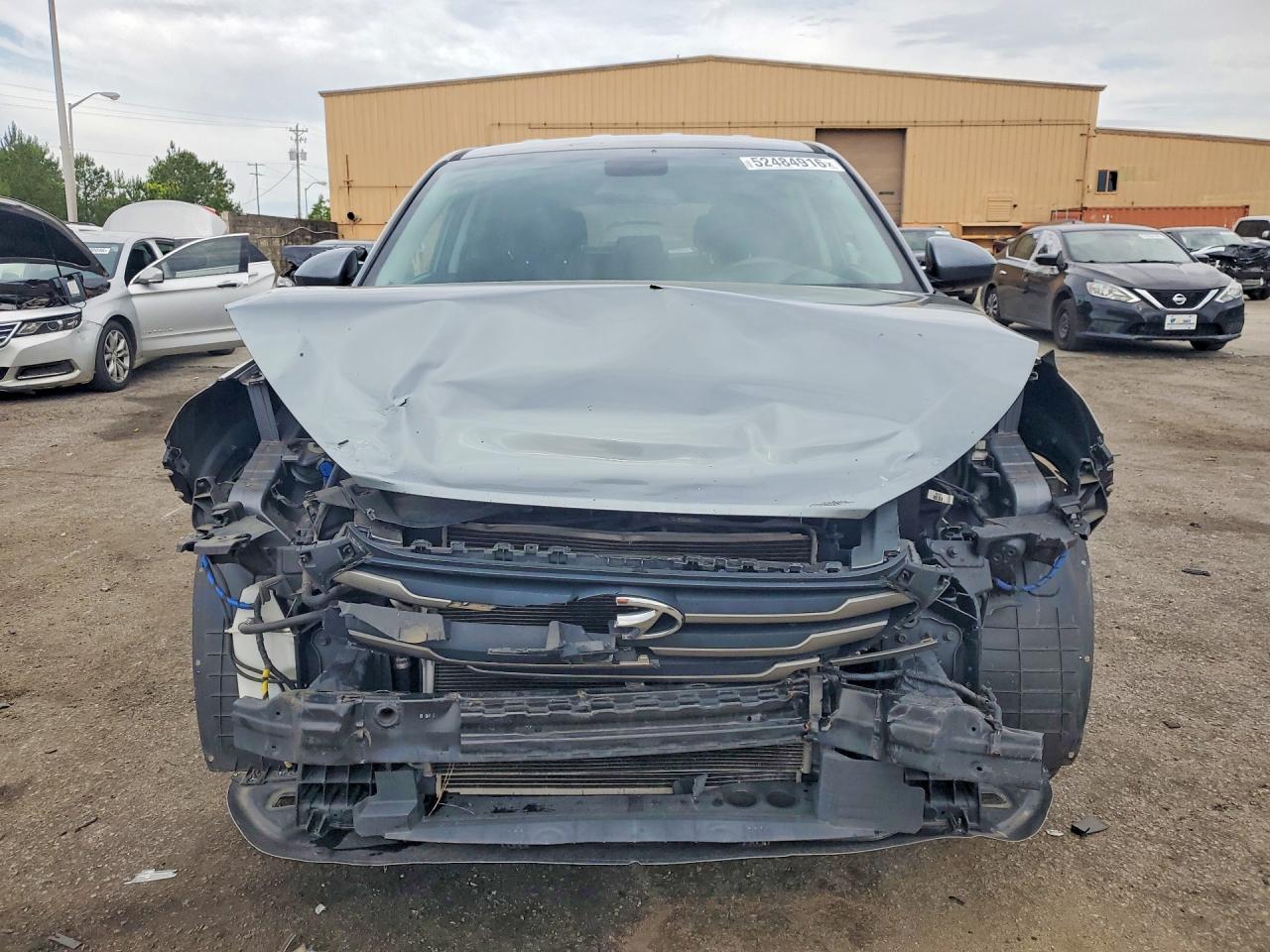 2016 Hyundai Tucson Se Gray vin: KM8J23A4XGU239104