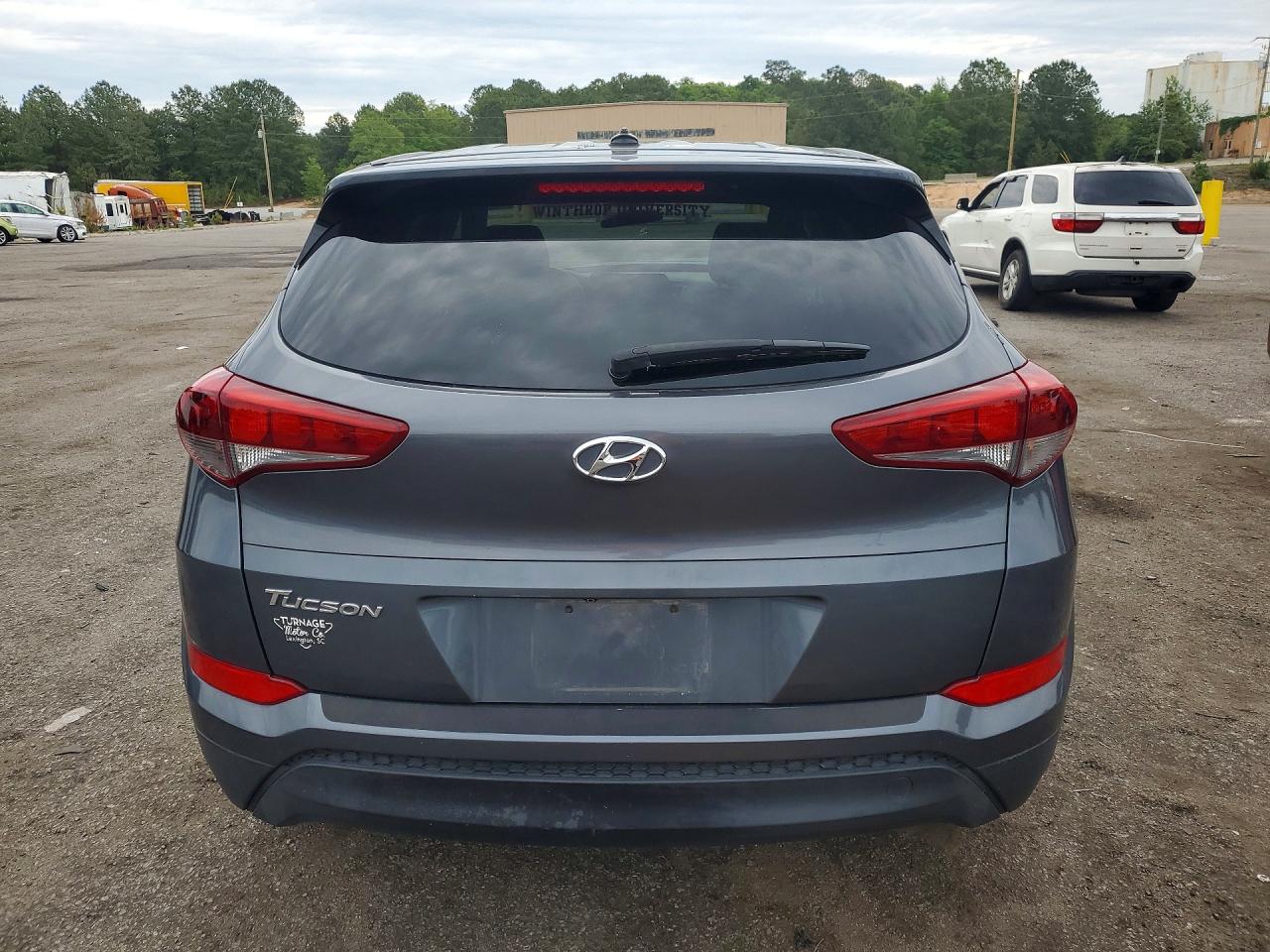 2016 Hyundai Tucson Se Gray vin: KM8J23A4XGU239104