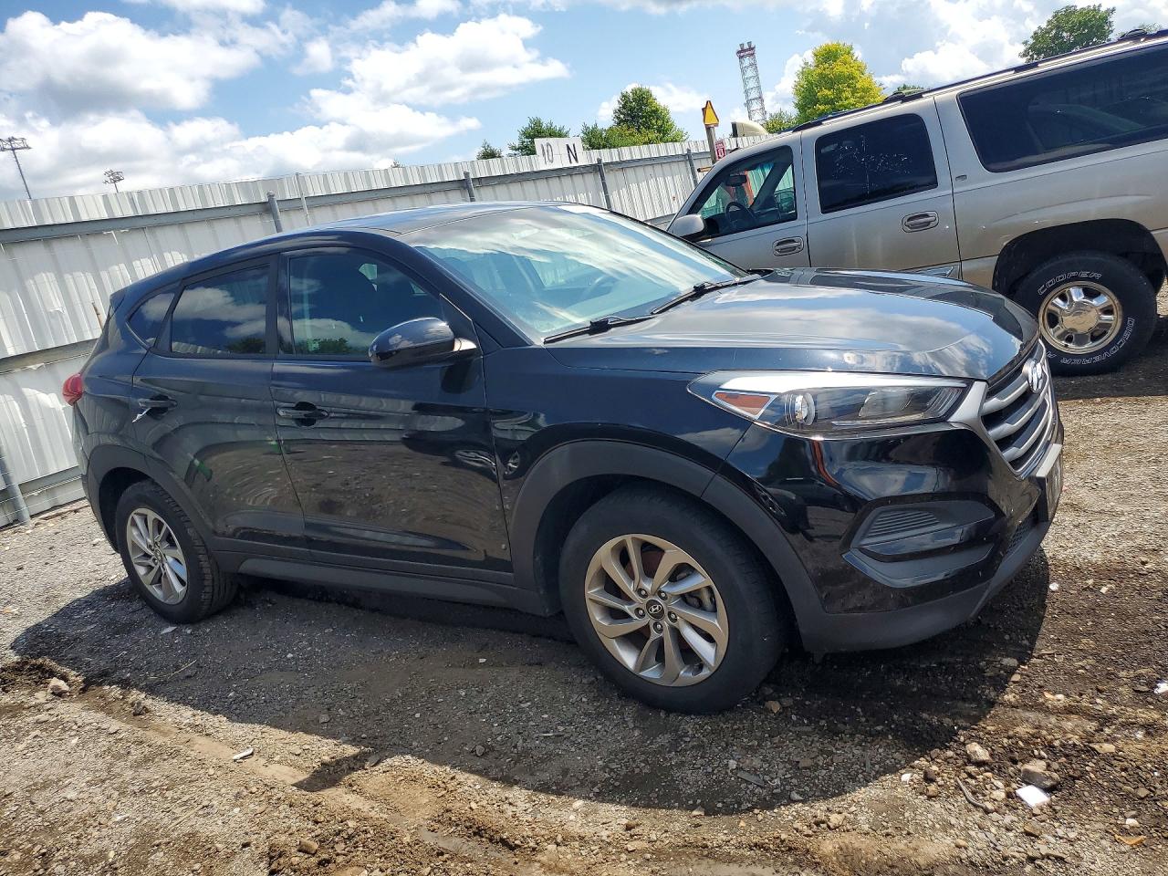 2018 Hyundai Tucson Se Black vin: KM8J23A4XJU750044