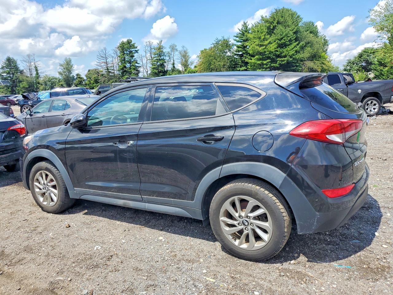2018 Hyundai Tucson Se Black vin: KM8J23A4XJU750044
