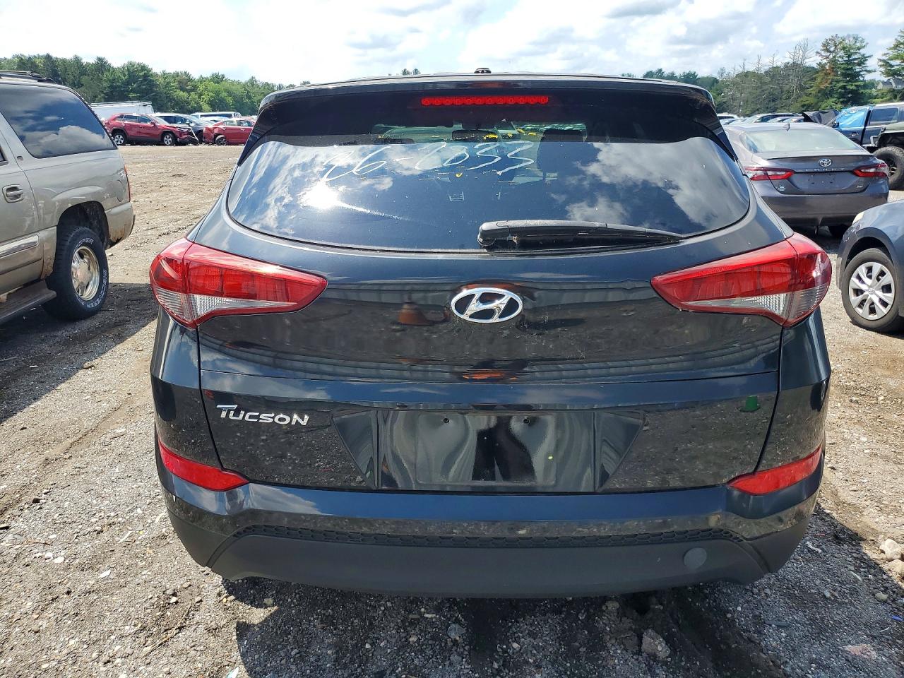 2018 Hyundai Tucson Se Black vin: KM8J23A4XJU750044