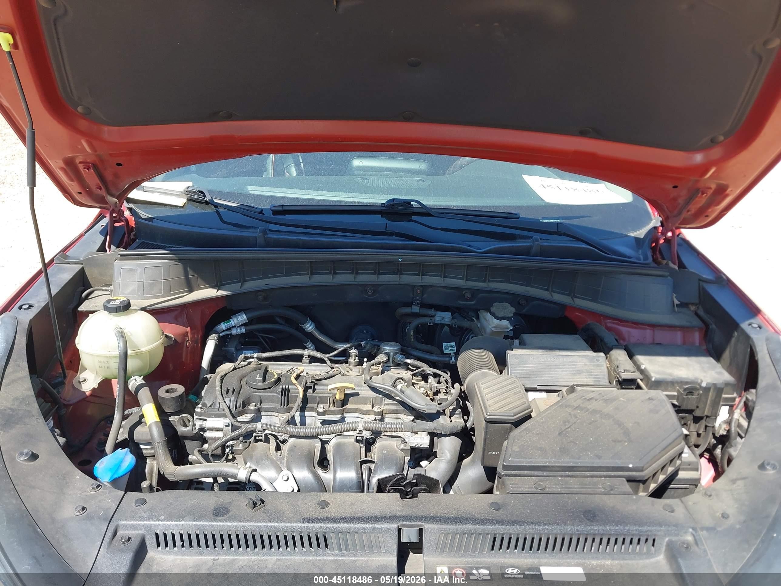2021 Hyundai Tucson Se Red vin: KM8J23A4XMU326125