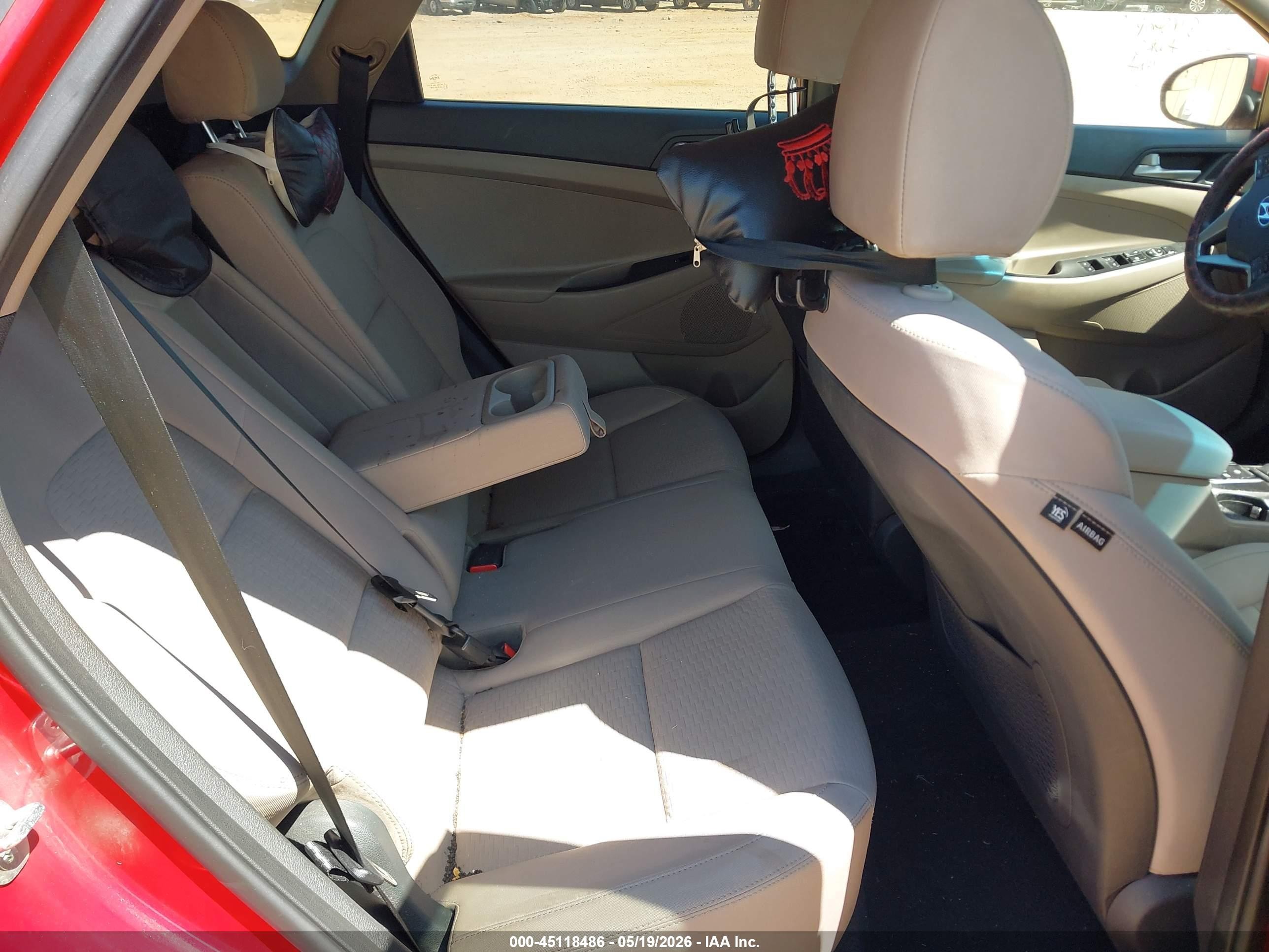 2021 Hyundai Tucson Se Red vin: KM8J23A4XMU326125