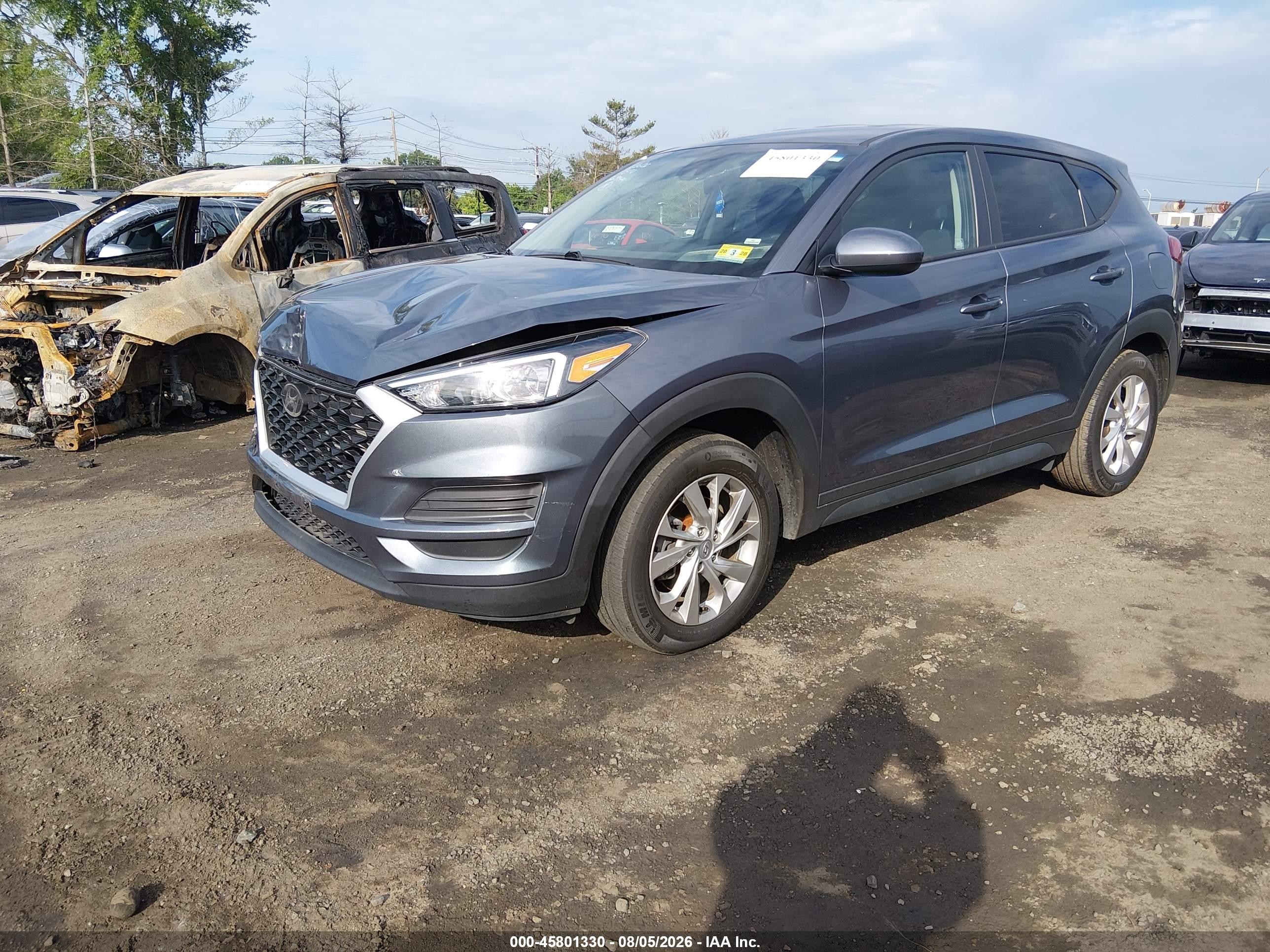 2021 Hyundai Tucson Se Navy vin: KM8J2CA40MU369744