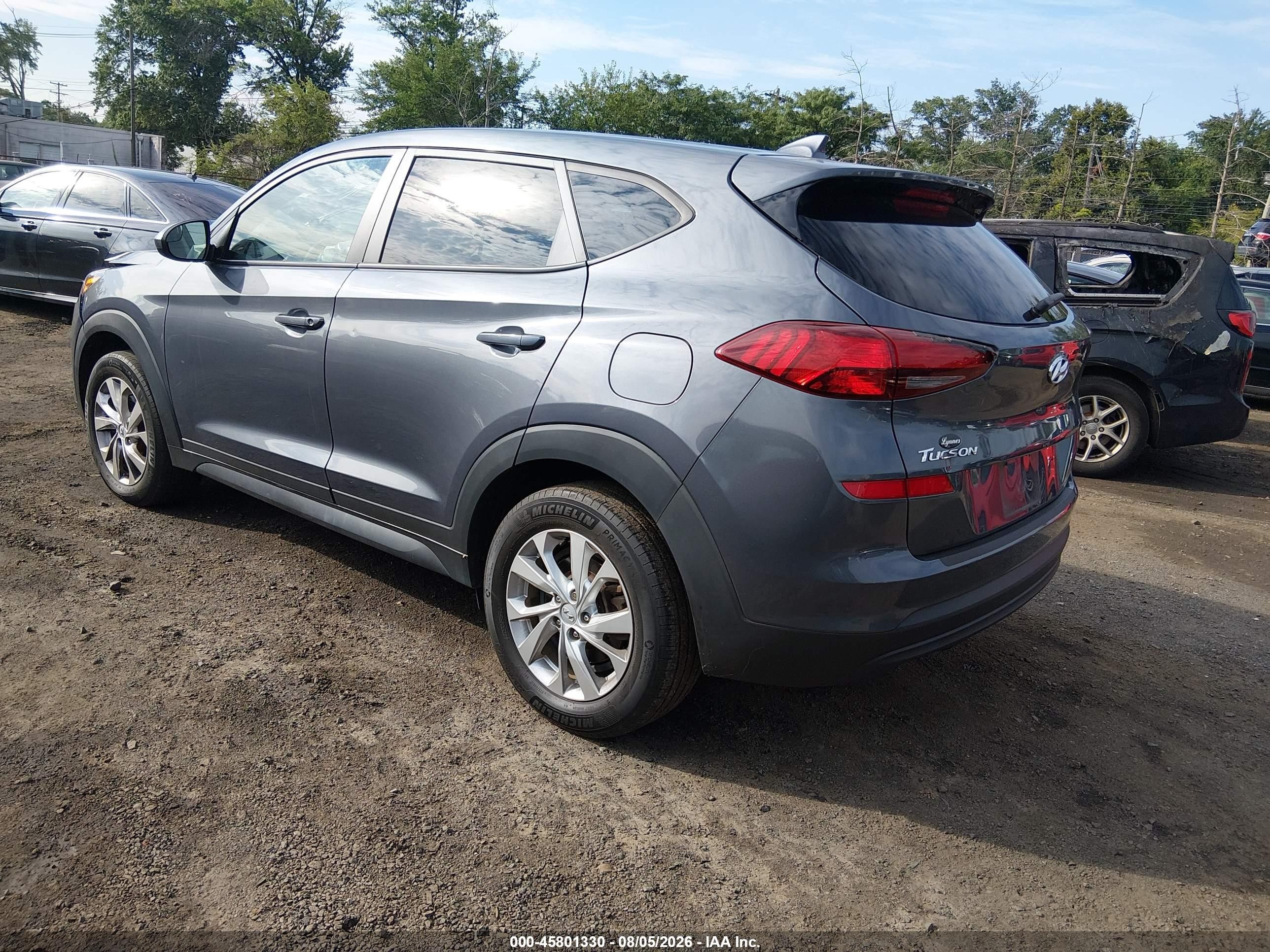 2021 Hyundai Tucson Se Navy vin: KM8J2CA40MU369744
