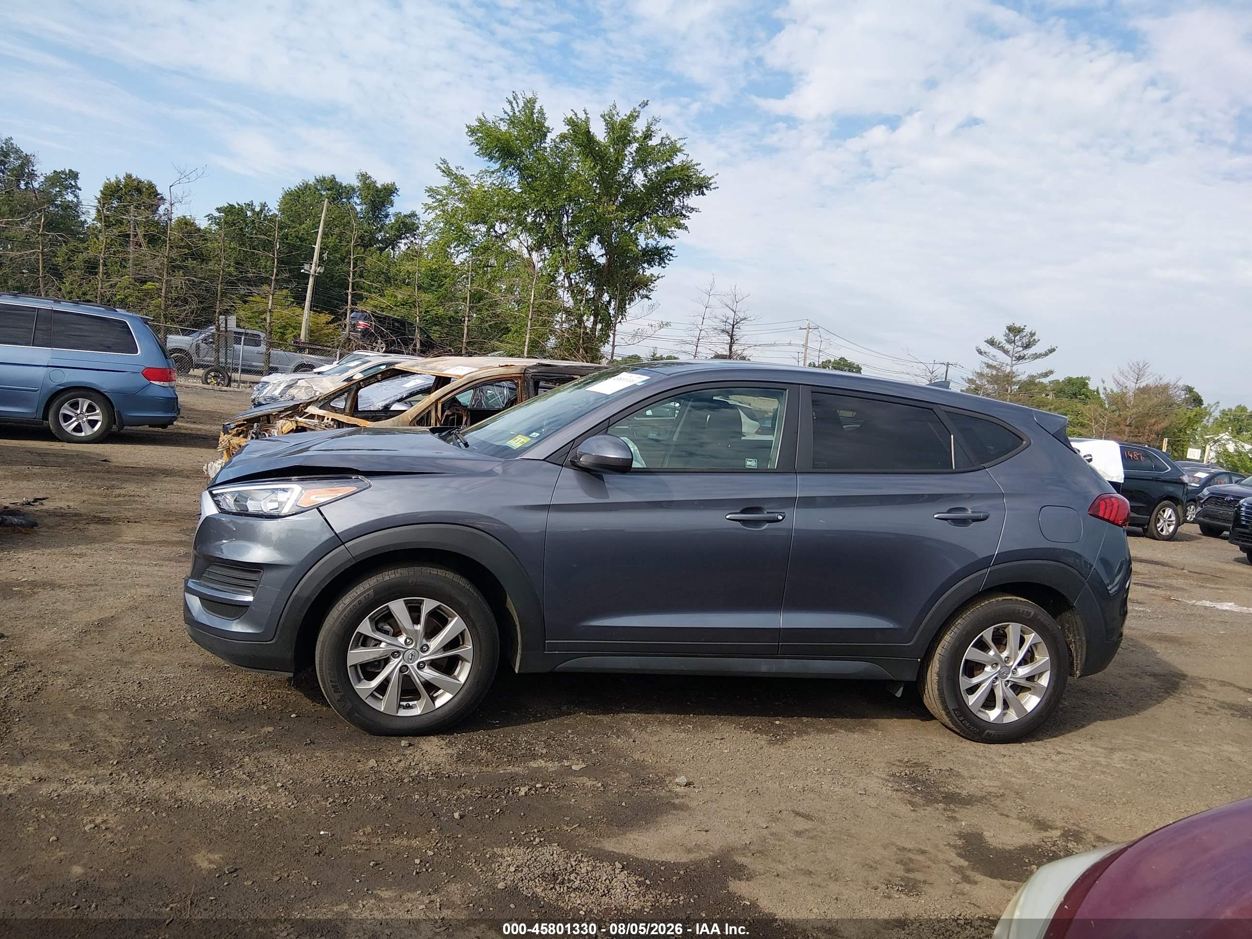 2021 Hyundai Tucson Se Navy vin: KM8J2CA40MU369744