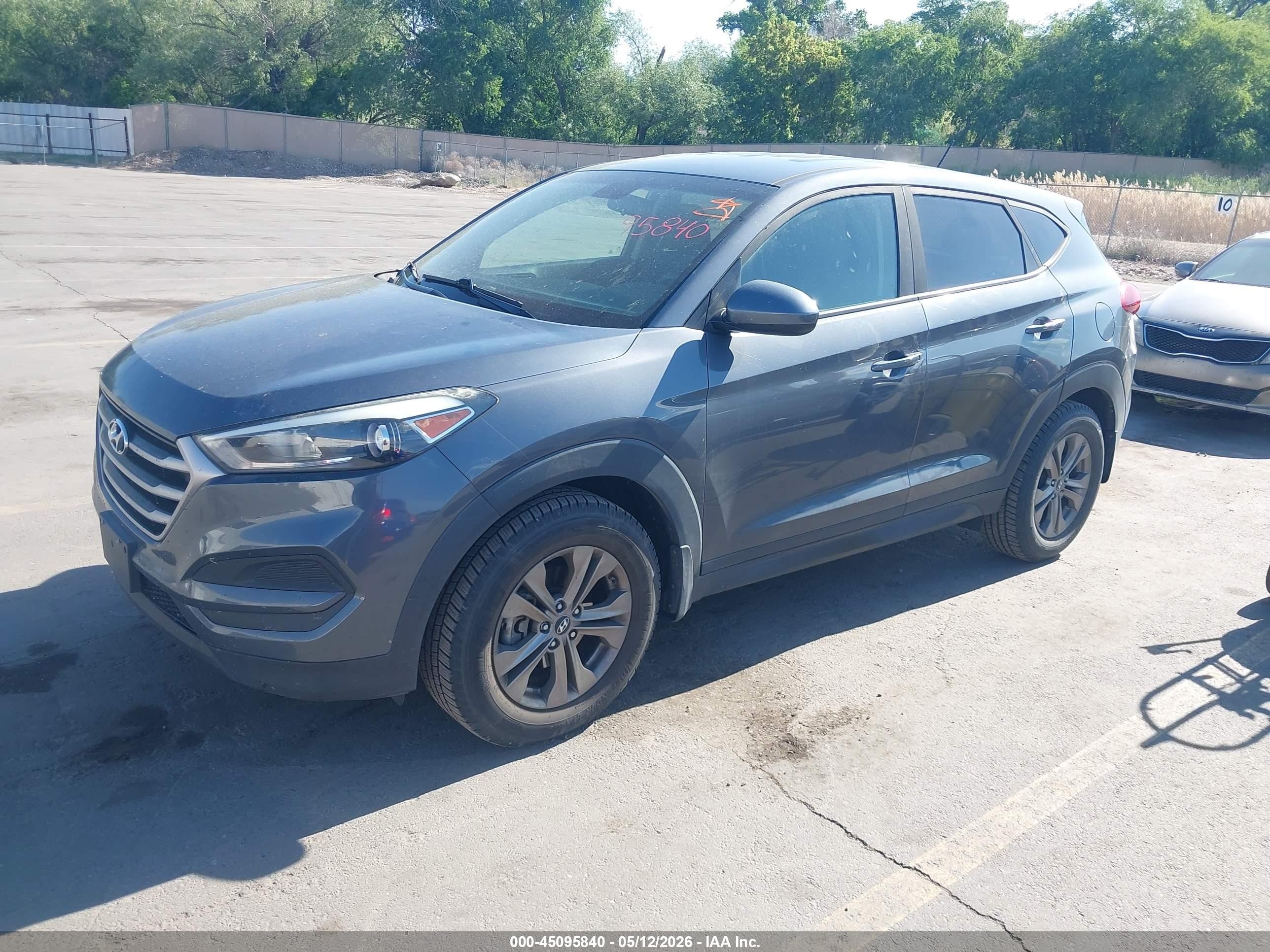2018 Hyundai Tucson Se Серый vin: KM8J2CA41JU671264