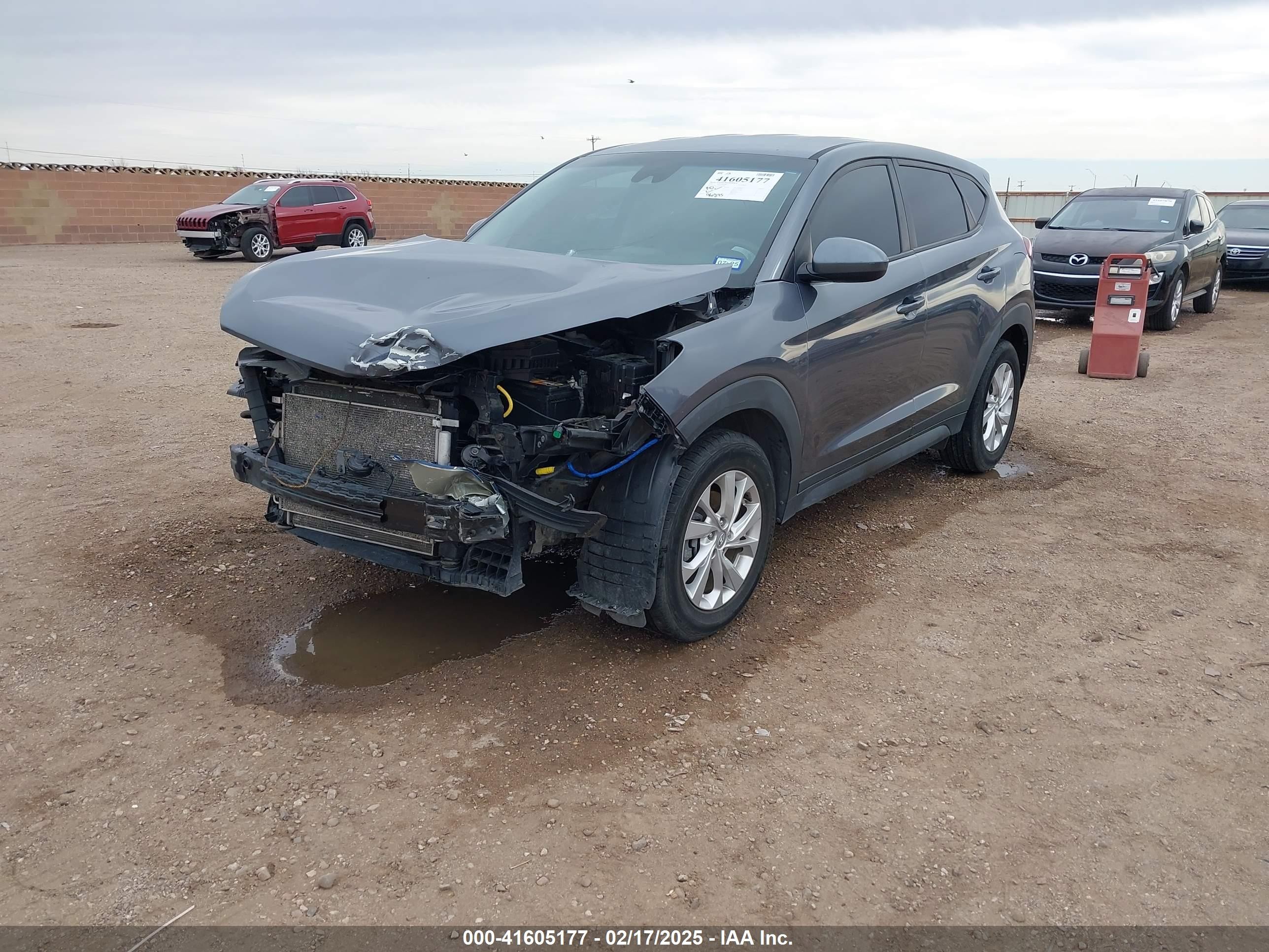 2019 Hyundai Tucson Se Gray vin: KM8J2CA42KU939403
