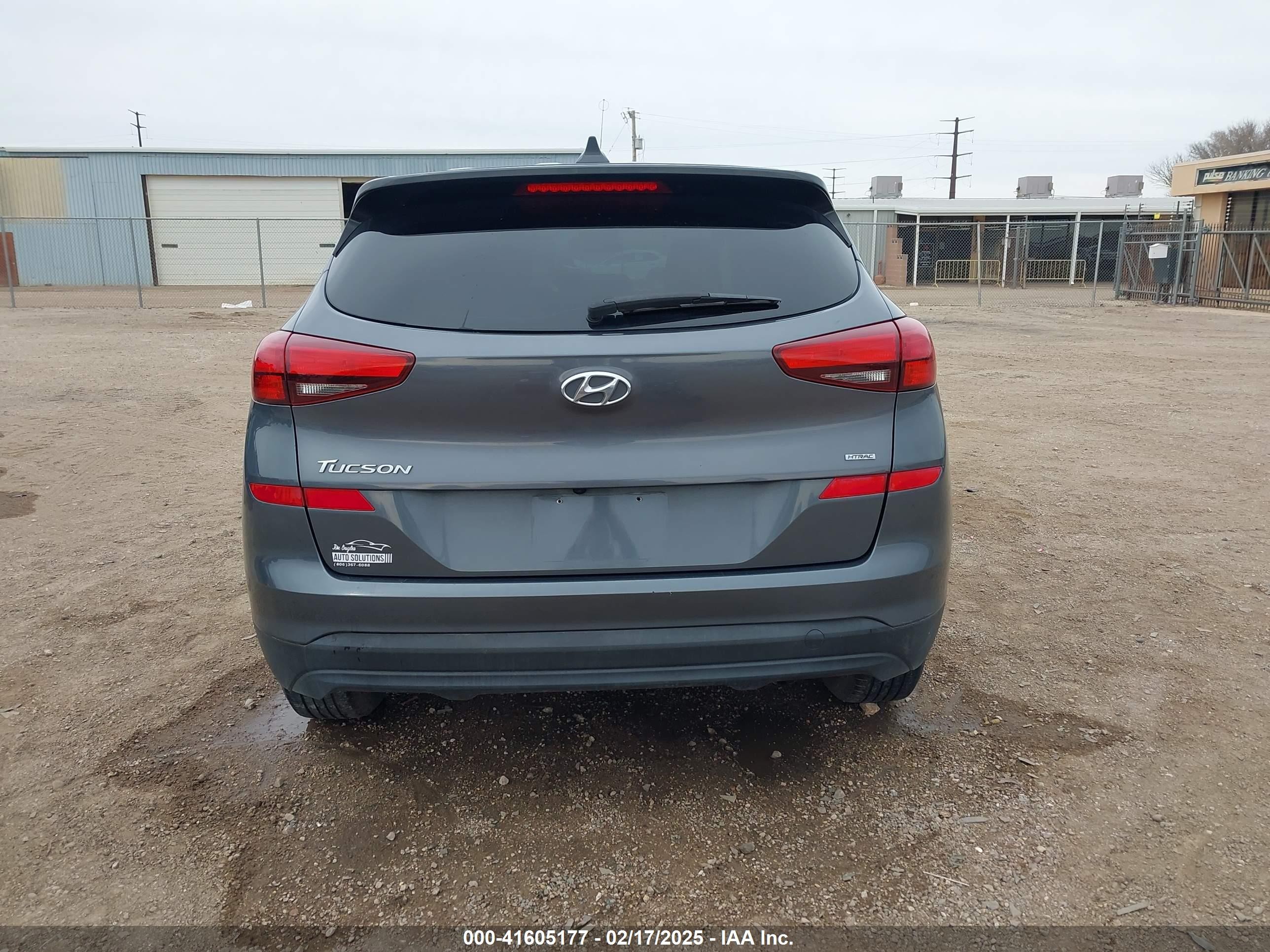 2019 Hyundai Tucson Se Gray vin: KM8J2CA42KU939403