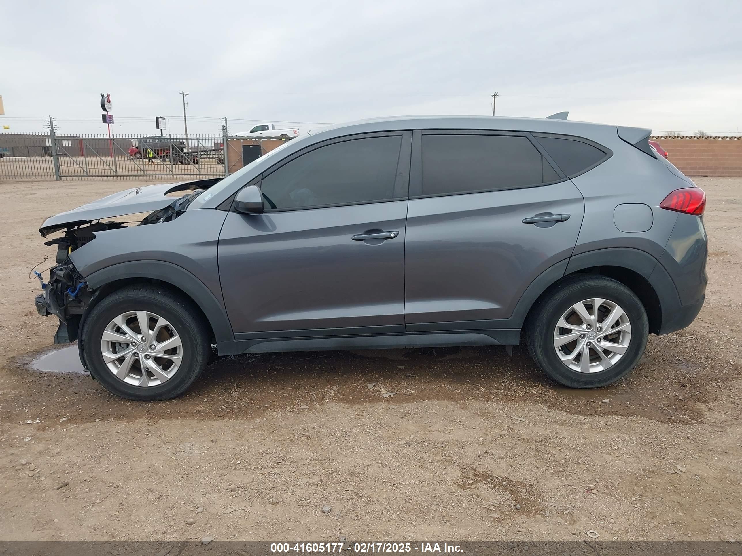 2019 Hyundai Tucson Se Gray vin: KM8J2CA42KU939403
