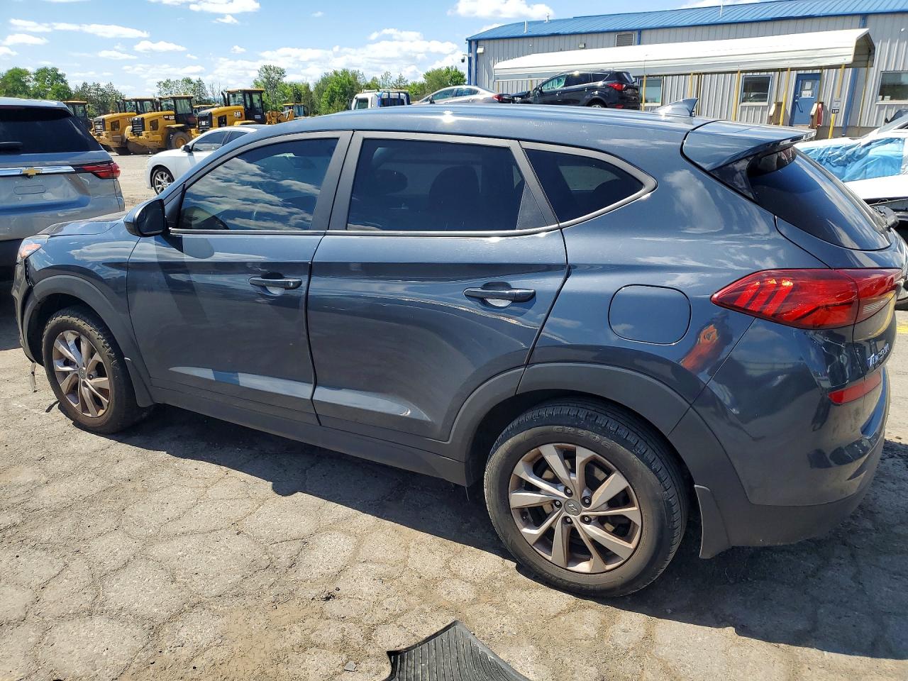 2020 Hyundai Tucson Se Blue vin: KM8J2CA43LU121163