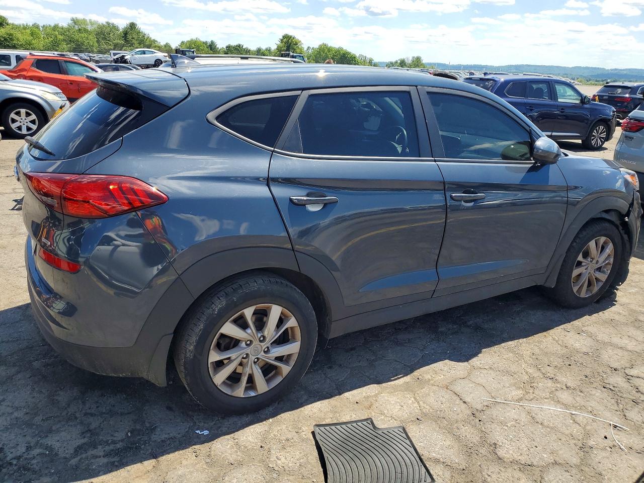 2020 Hyundai Tucson Se Blue vin: KM8J2CA43LU121163