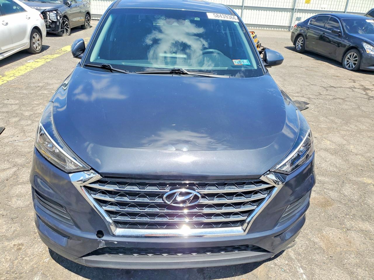 2020 Hyundai Tucson Se Blue vin: KM8J2CA43LU121163