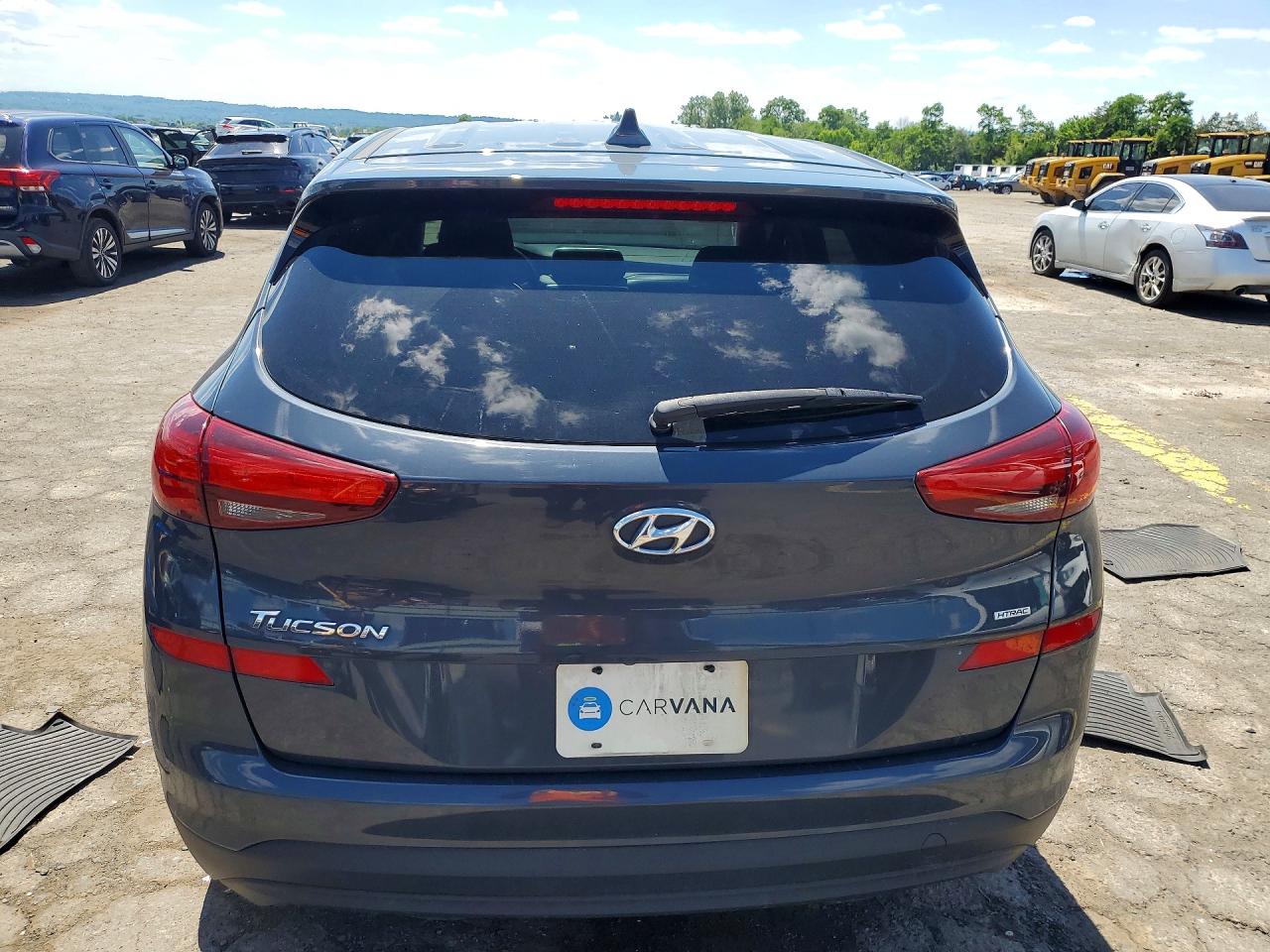 2020 Hyundai Tucson Se Blue vin: KM8J2CA43LU121163