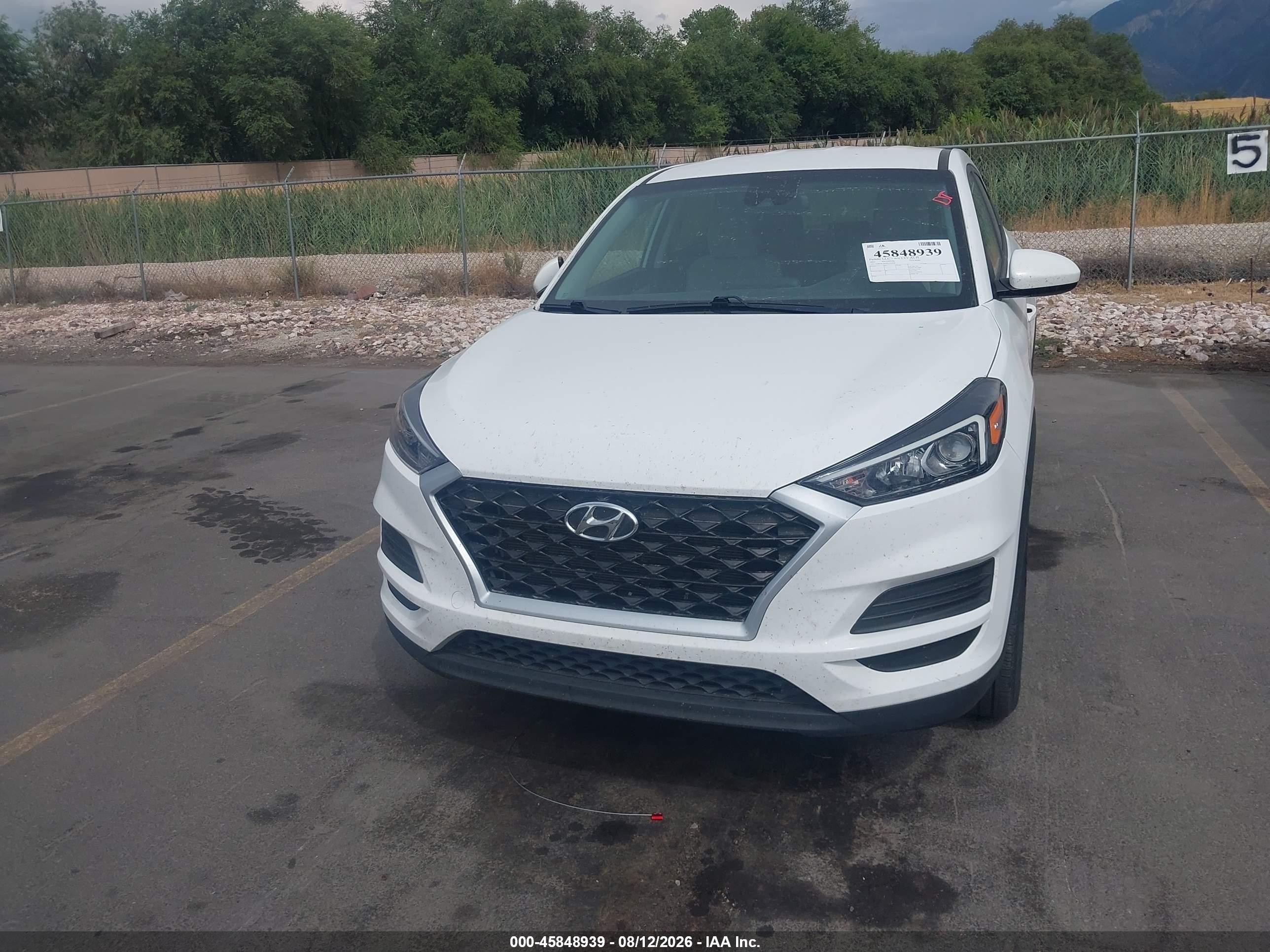 2021 Hyundai Tucson Se White vin: KM8J2CA43MU302958