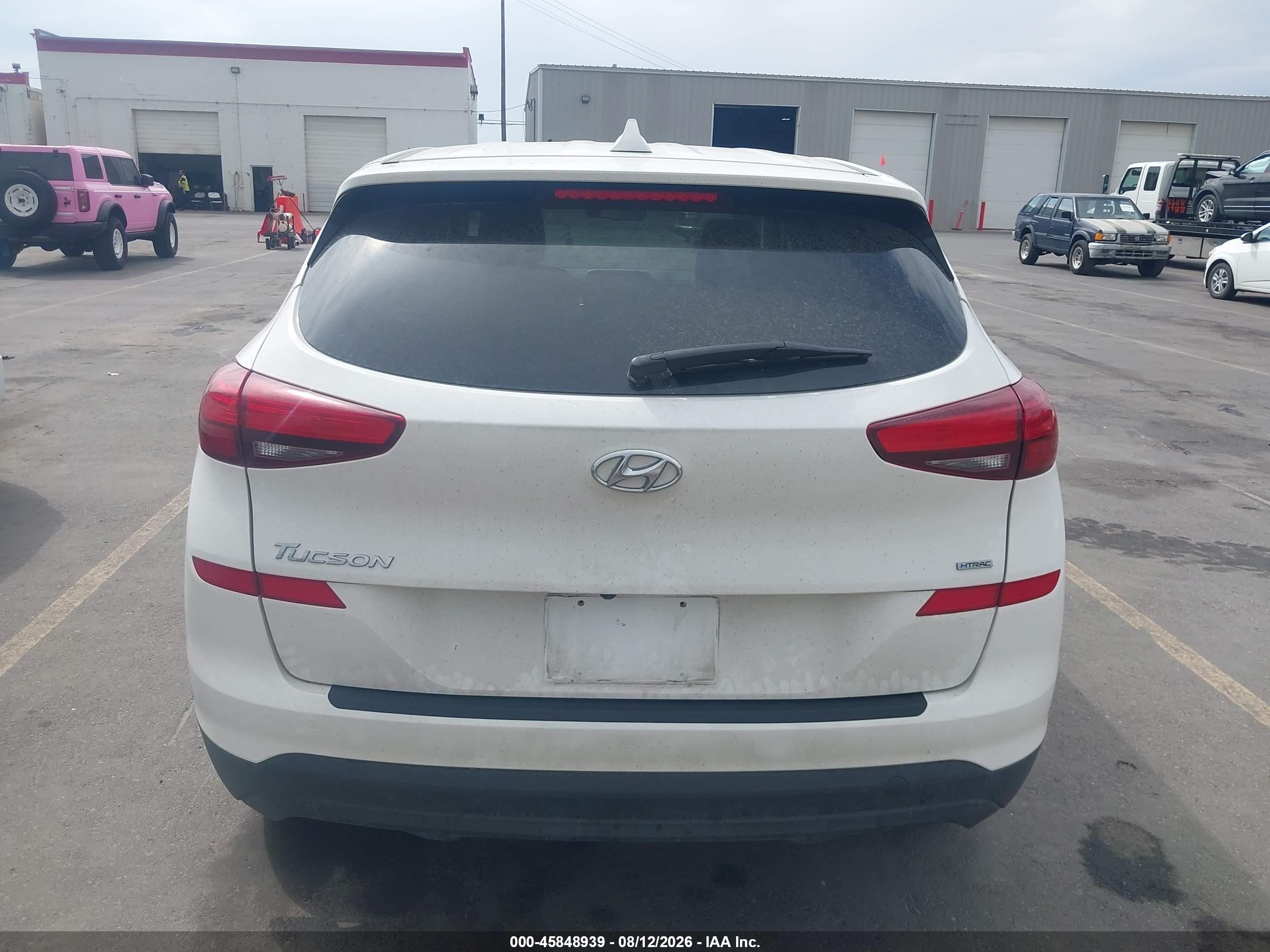 2021 Hyundai Tucson Se White vin: KM8J2CA43MU302958