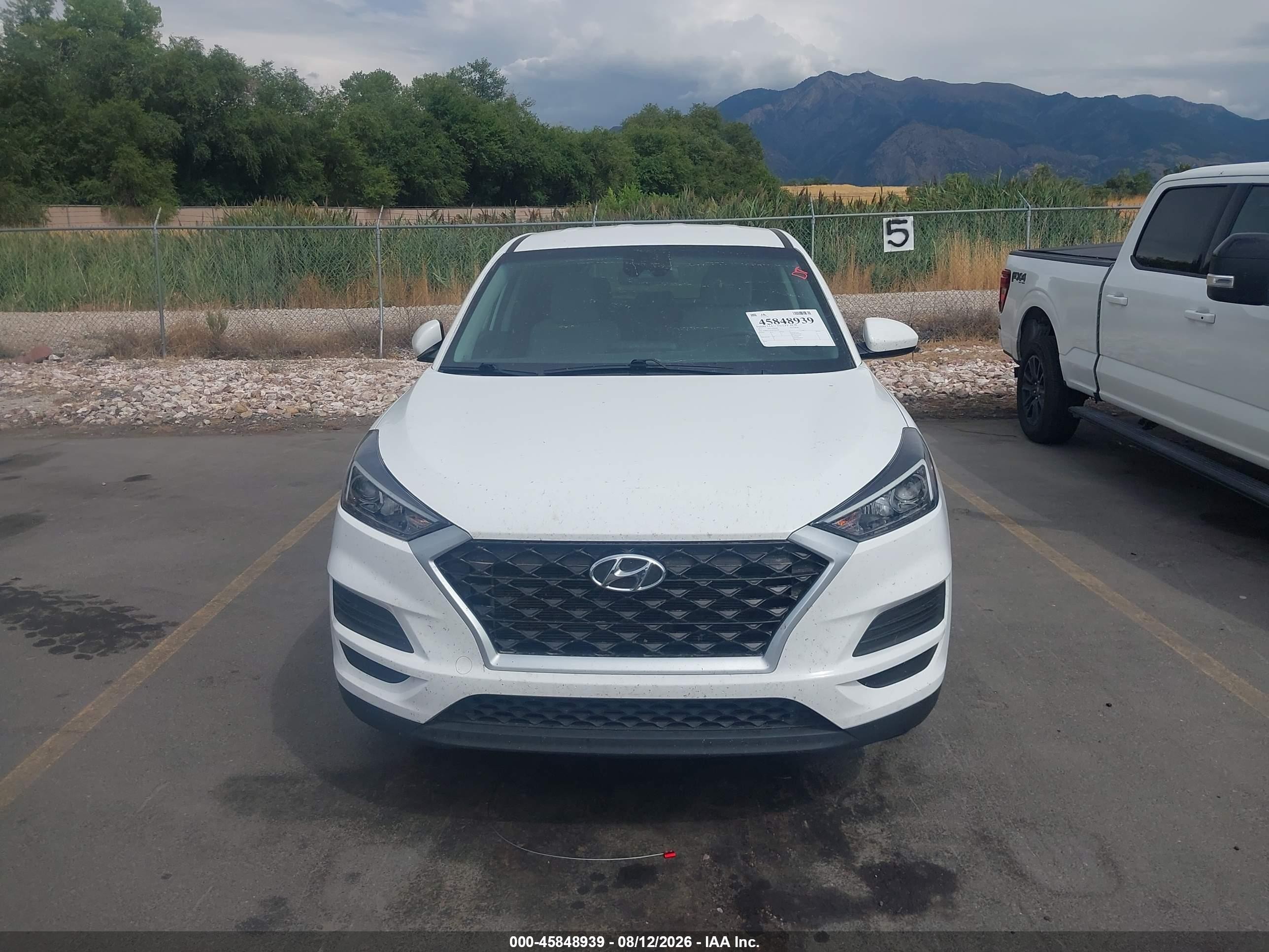 2021 Hyundai Tucson Se White vin: KM8J2CA43MU302958