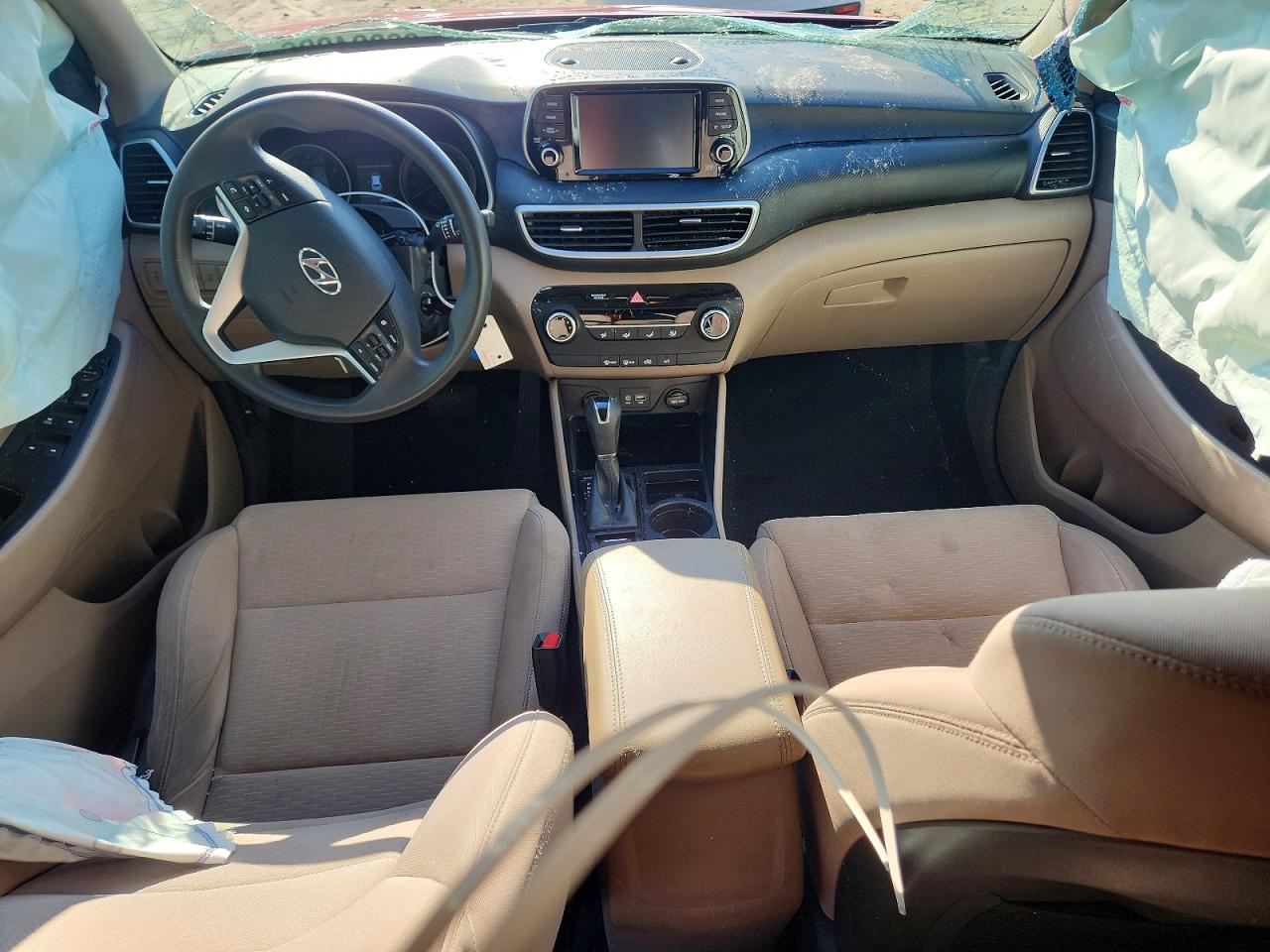2021 Hyundai Tucson Se Красный vin: KM8J2CA43MU346958