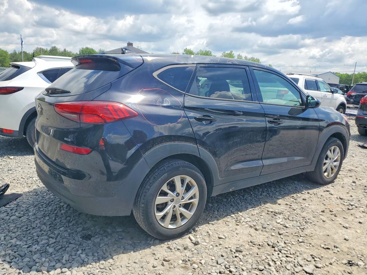 2019 Hyundai Tucson Se Black vin: KM8J2CA44KU944358