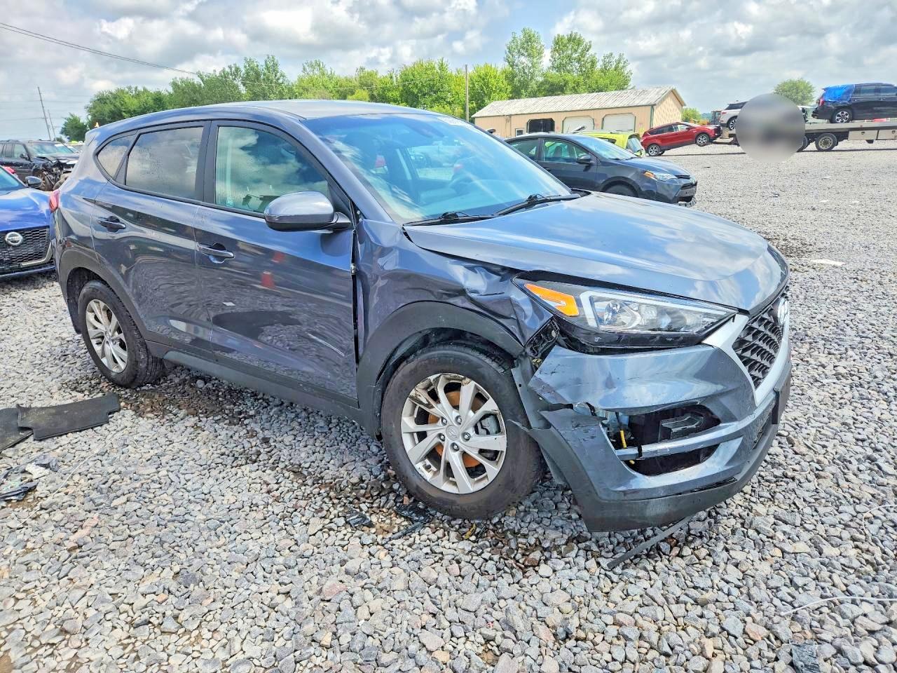2021 Hyundai Tucson Se Gray vin: KM8J2CA44MU297155