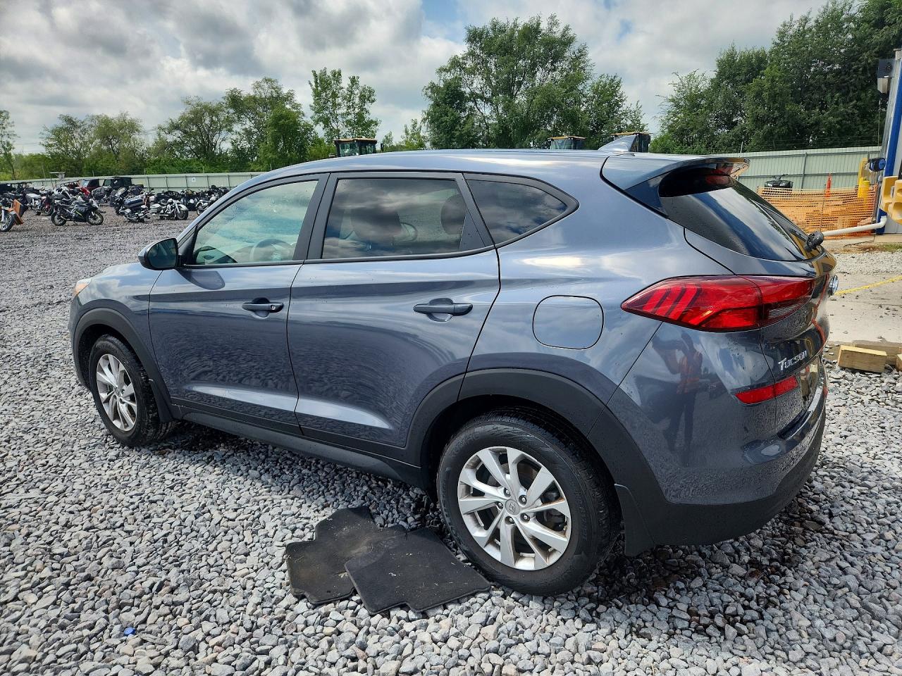 2021 Hyundai Tucson Se Gray vin: KM8J2CA44MU297155