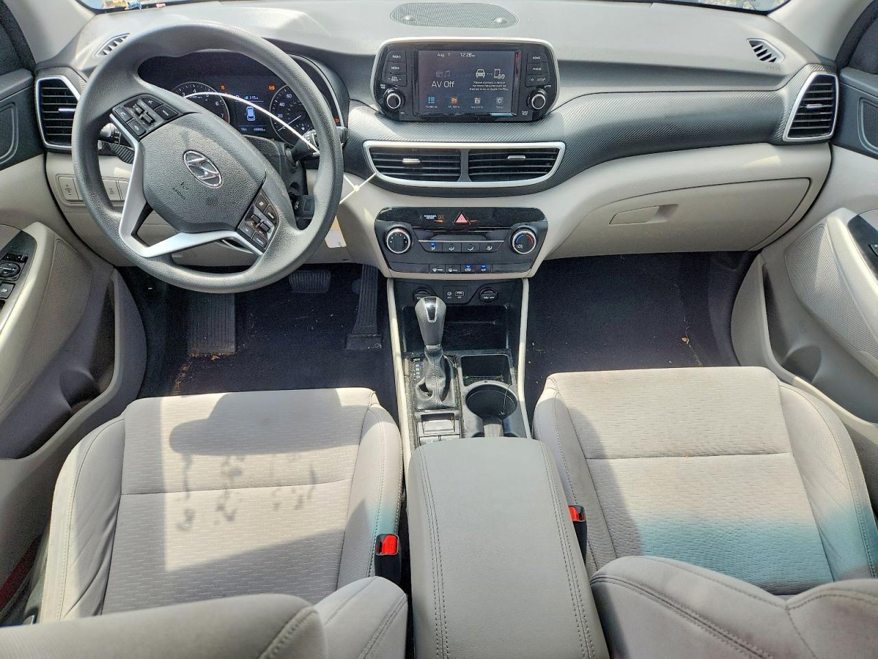 2021 Hyundai Tucson Se Gray vin: KM8J2CA44MU297155