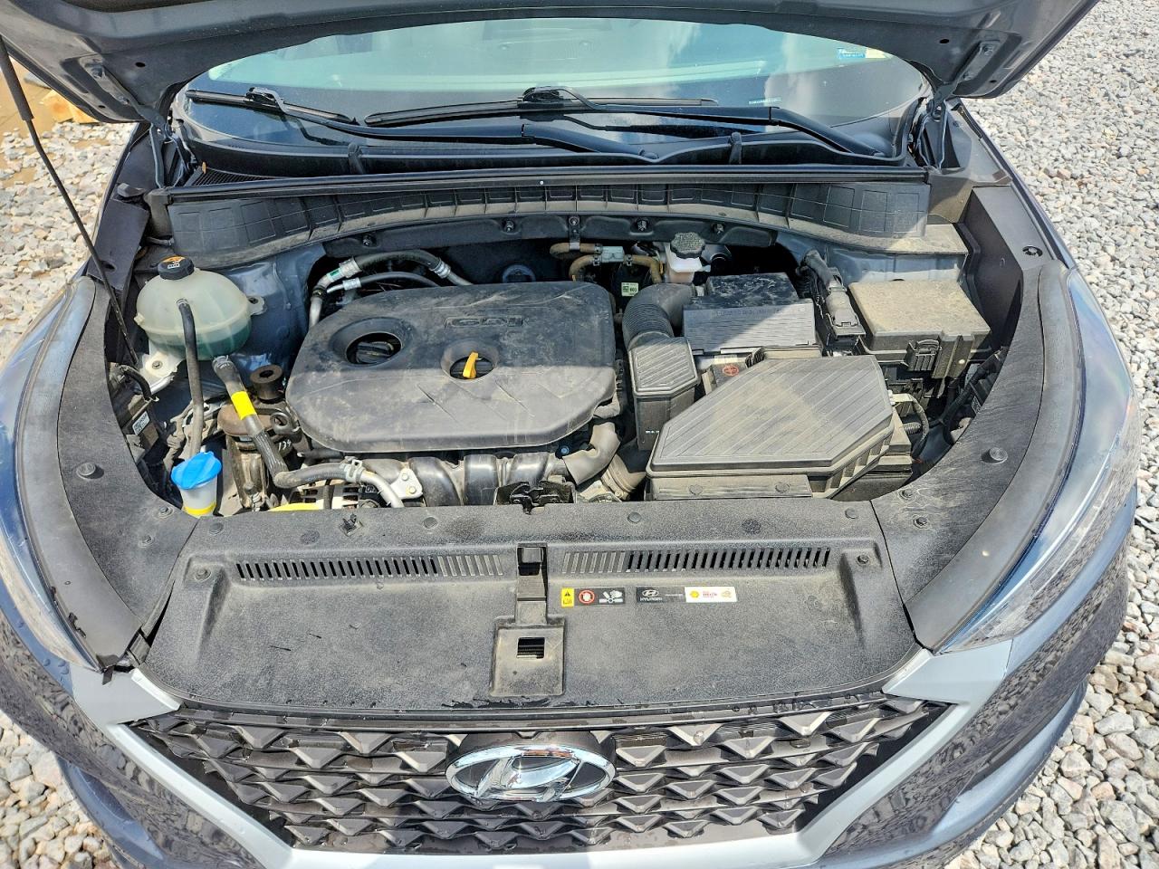 2021 Hyundai Tucson Se Gray vin: KM8J2CA44MU297155