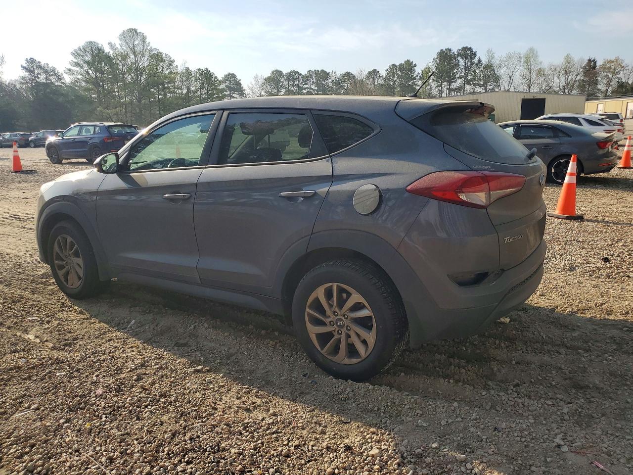 2018 Hyundai Tucson Se Silver vin: KM8J2CA45JU807895