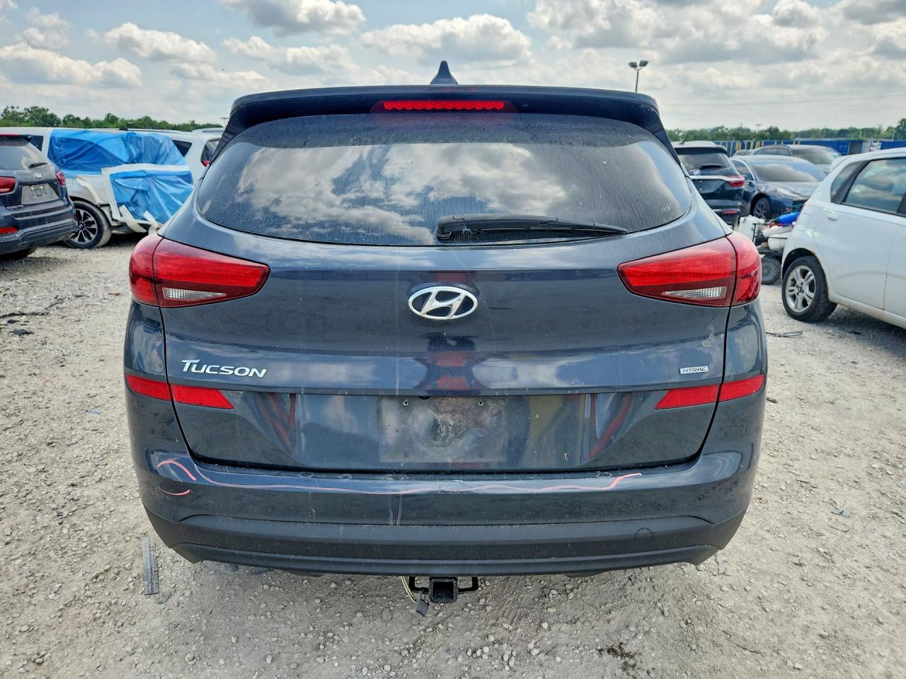 2020 Hyundai Tucson Se Gray vin: KM8J2CA45LU132391